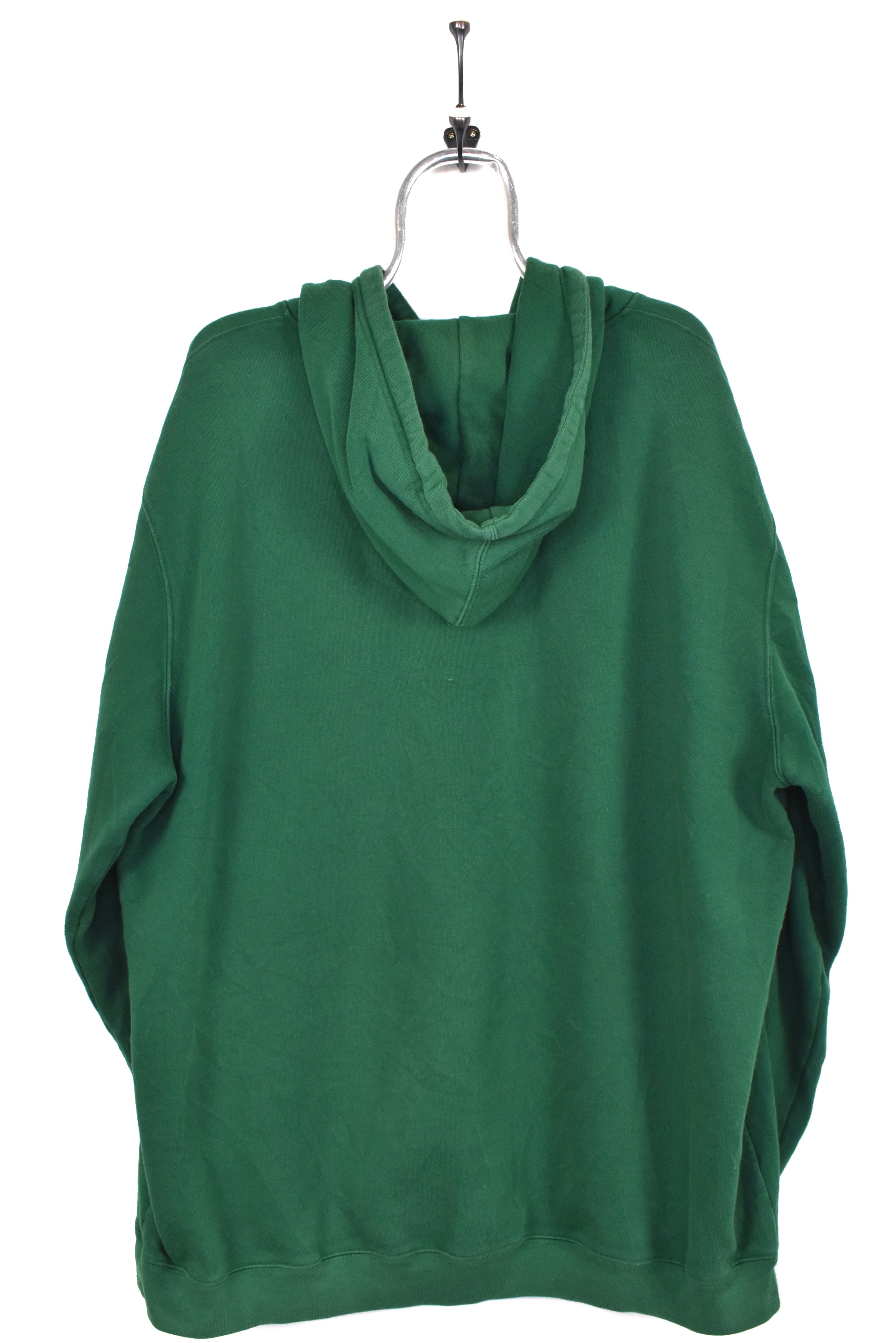 Vintage Adidas hoodie, green embroidered sweatshirt - AU XXL ADIDAS