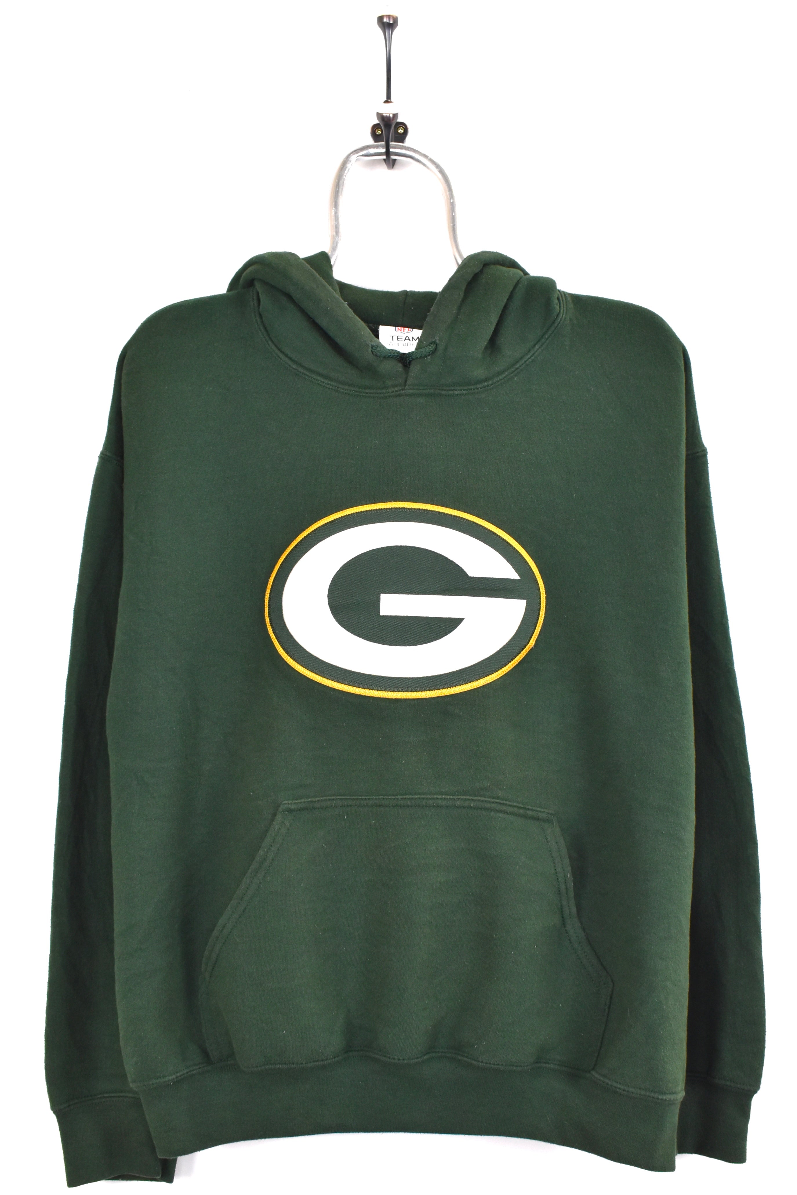 Vintage Green Bay Packers hoodie, NFL green embroidered sweatshirt - AU Medium PRO SPORT