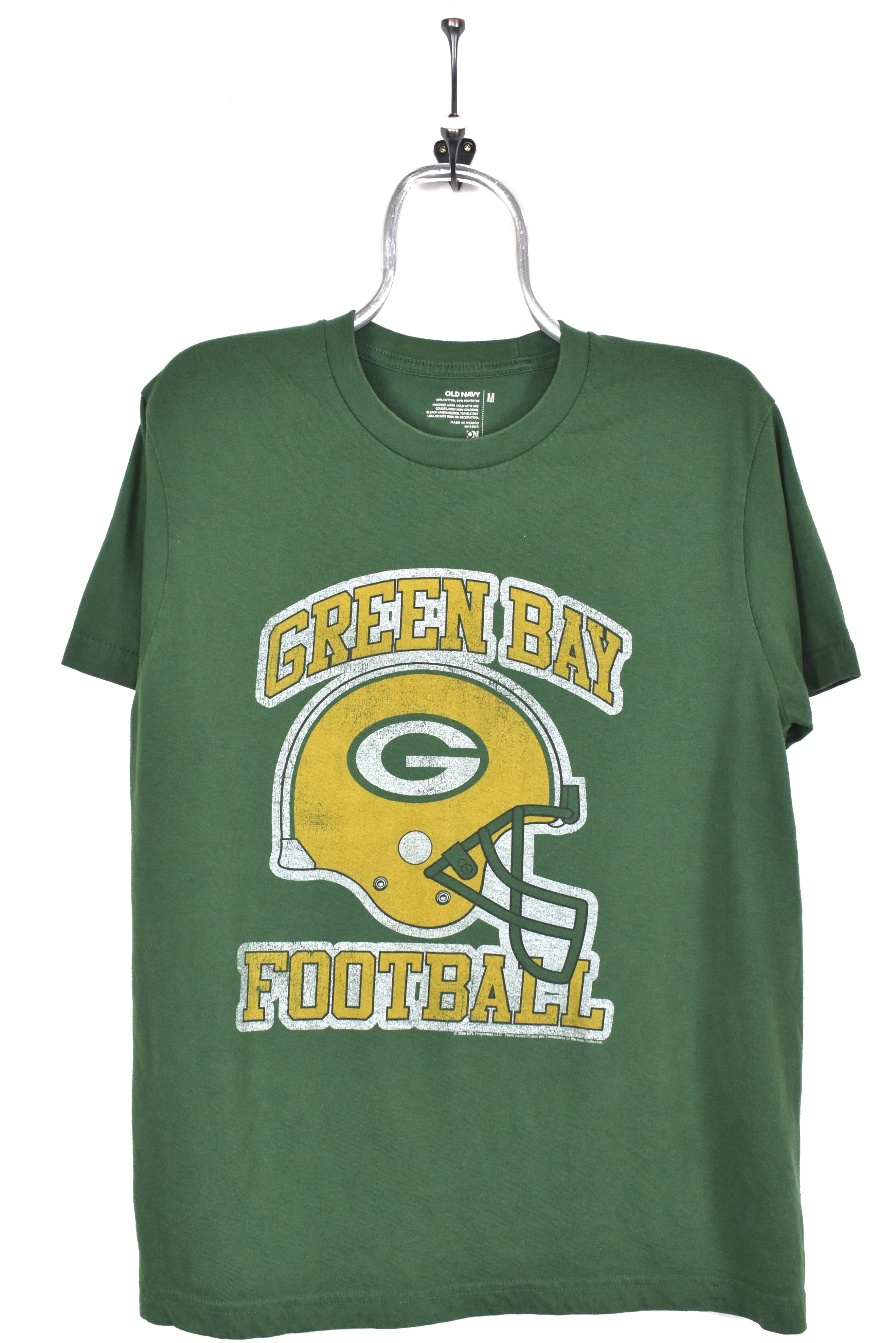 Vintage Green Bay Packers shirt, NFL green graphic tee - AU Medium PRO SPORT