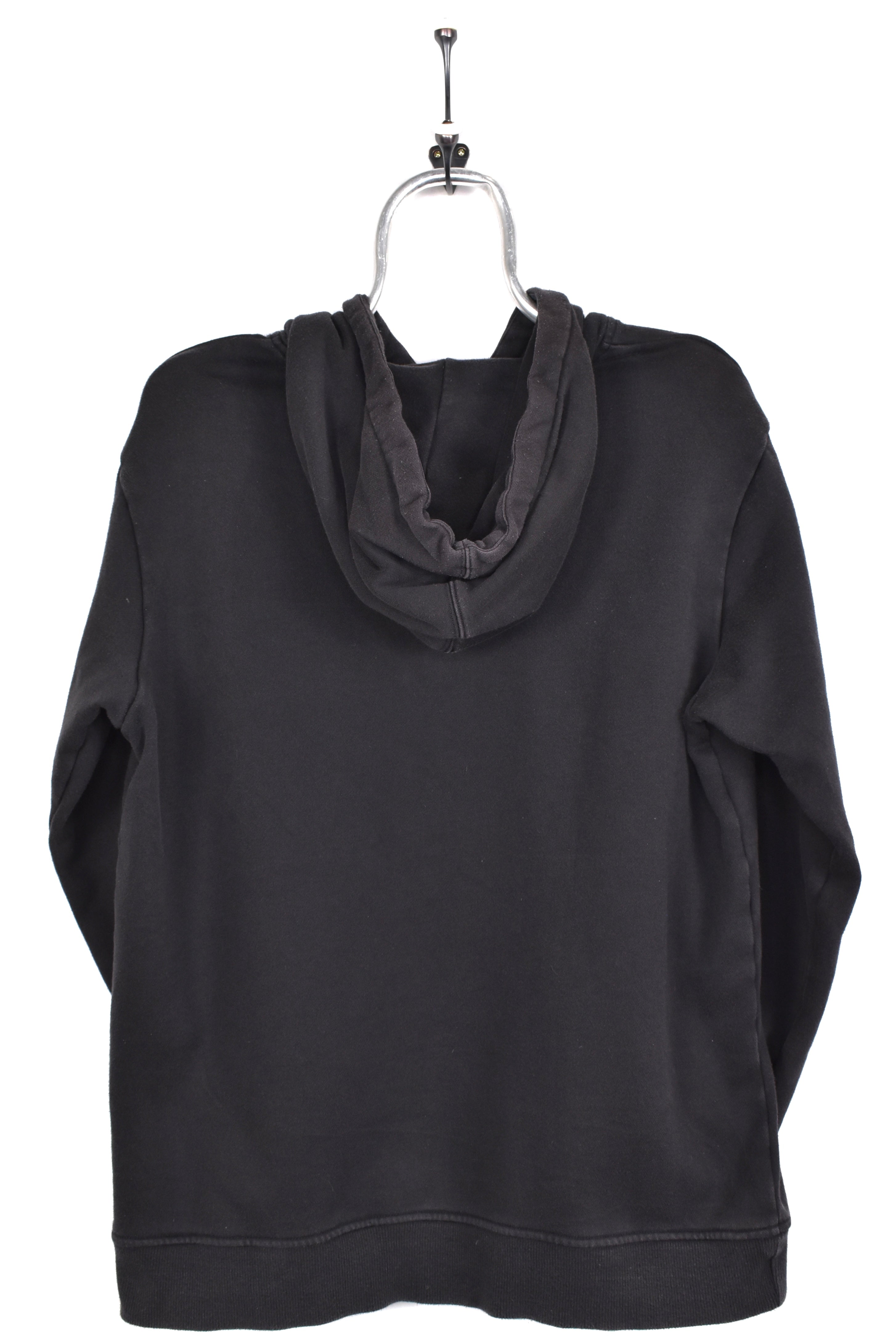 Modern Adidas hoodie, black graphic sweatshirt - AU Medium ADIDAS