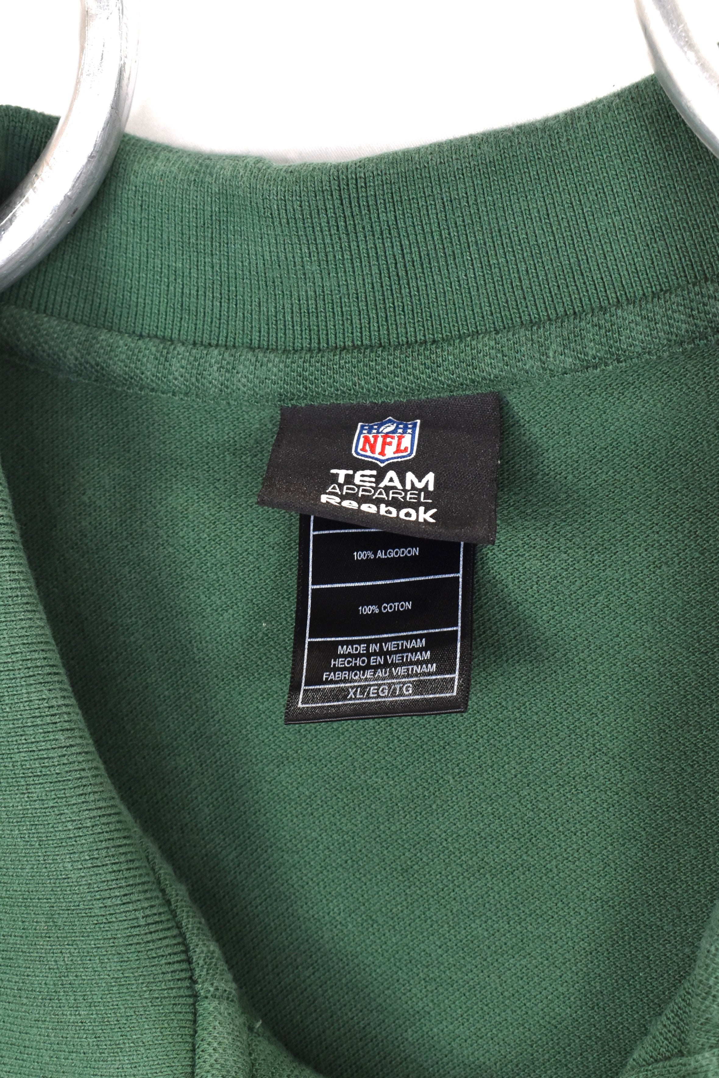 Vintage Green Bay Packers shirt, NFL green embroidered polo - AU XL PRO SPORT