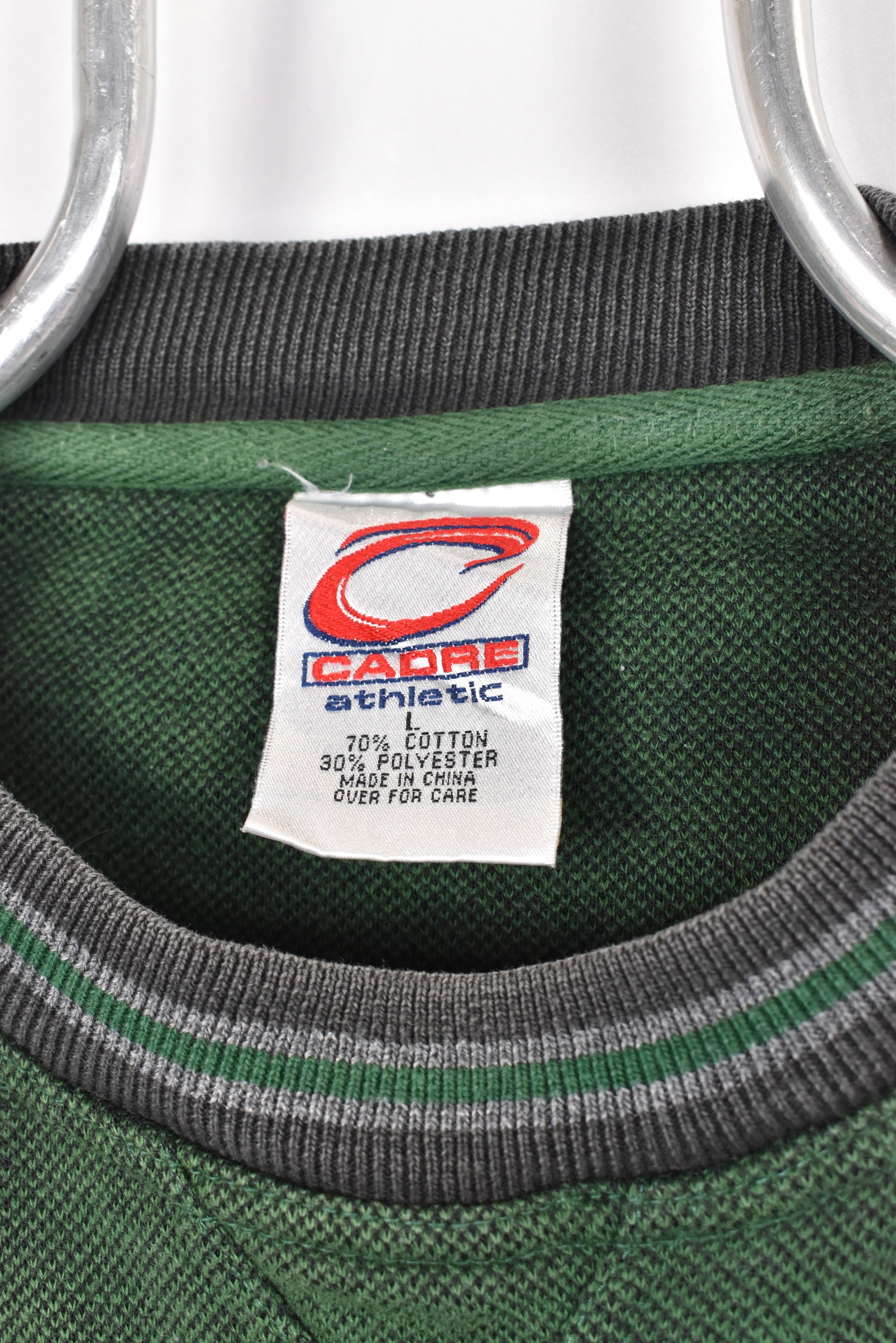 Vintage Green Bay Packers sweatshirt, NFL green embroidered crewneck - AU Large PRO SPORT