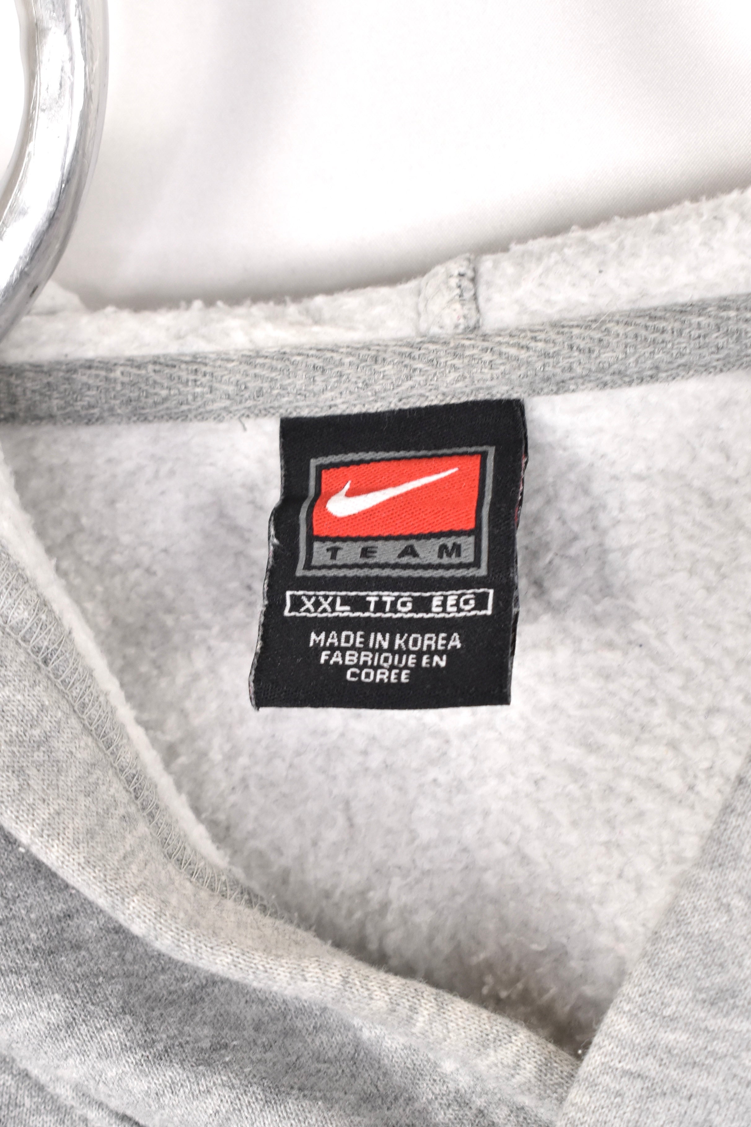 Vintage Duke University hoodie, grey embroidered sweatshirt - AU XXL COLLEGE