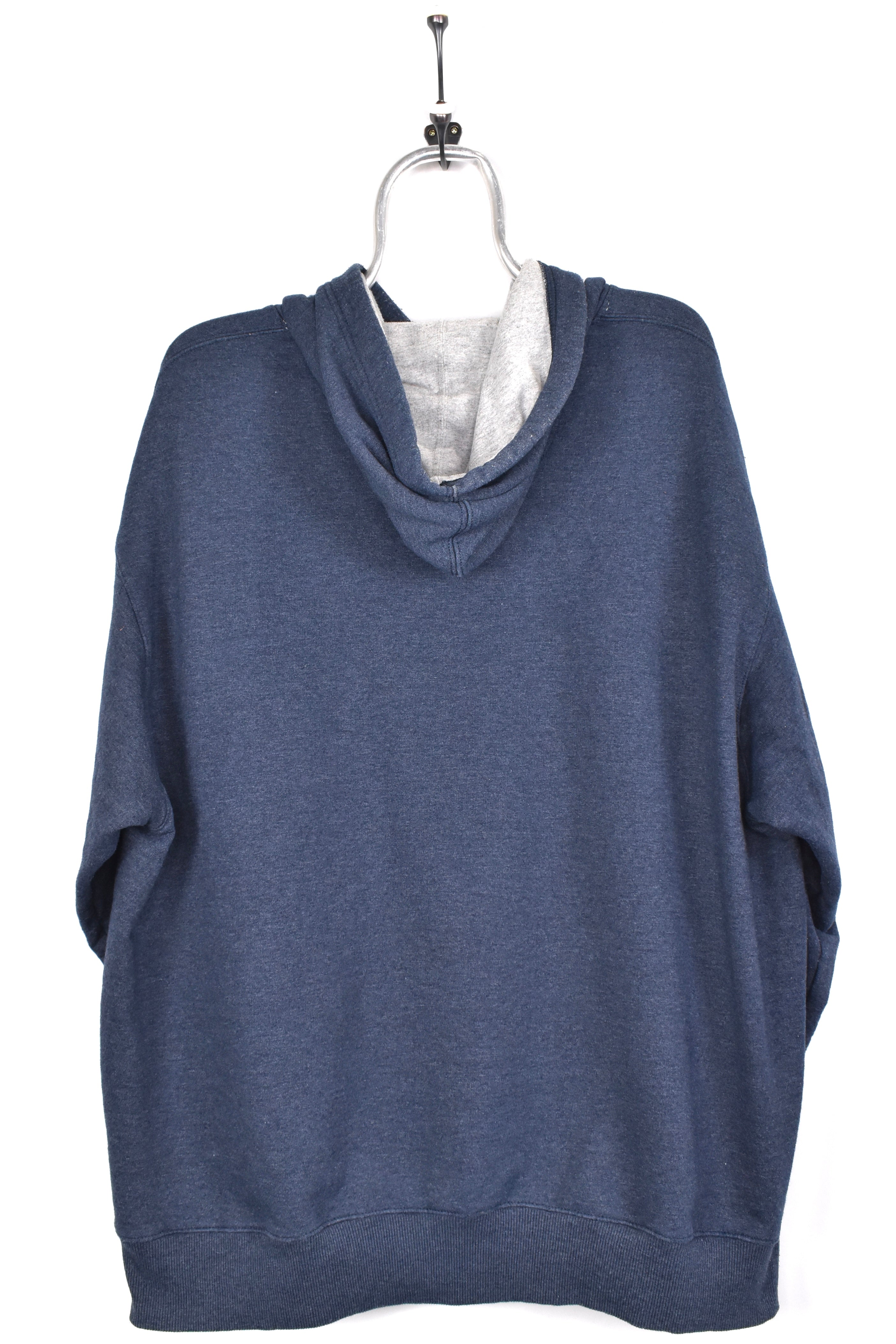 Modern Champion hoodie, navy blue embroidered sweatshirt - AU XXL PRO SPORT