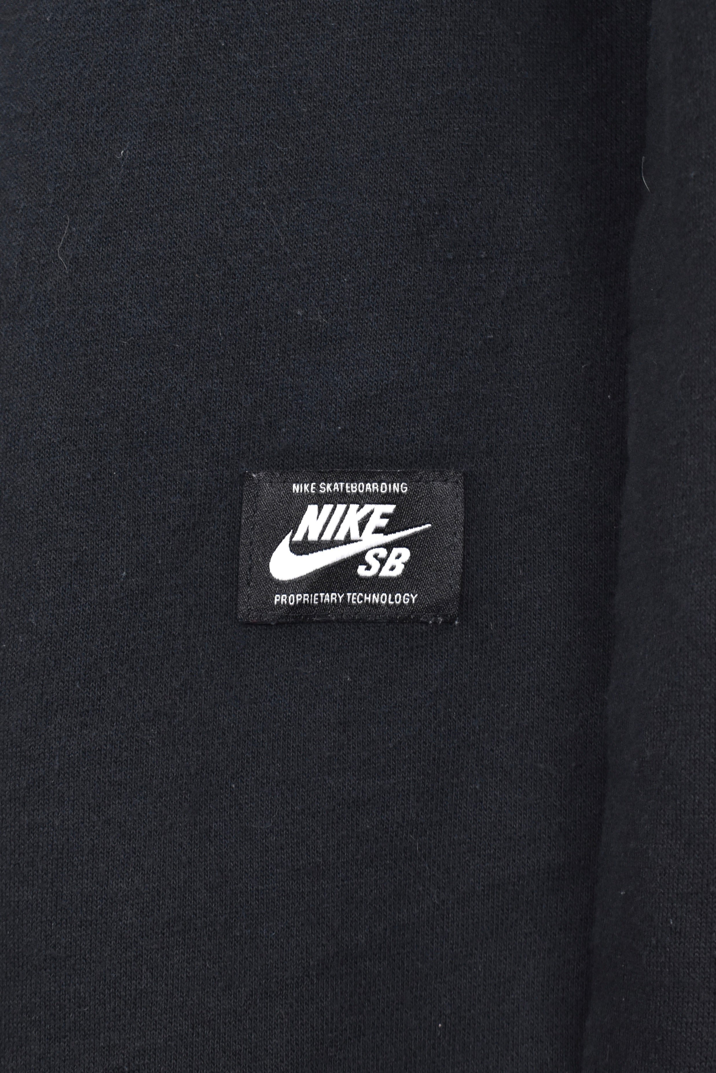 Vintage Nike hoodie, black graphic sweatshirt - AU XL NIKE