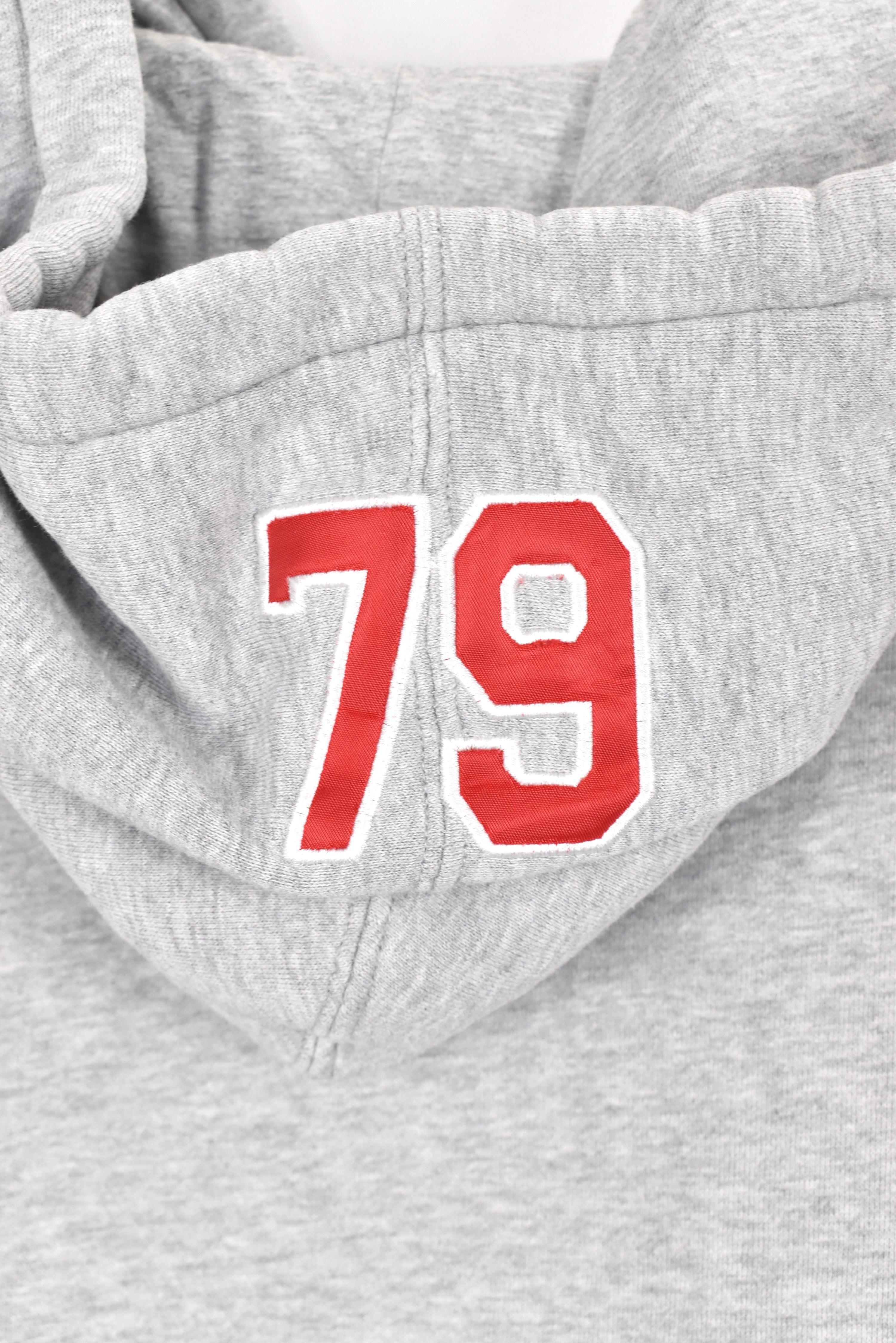 Vintage ESPN hoodie, grey embroidered sweatshirt - AU XL OTHER