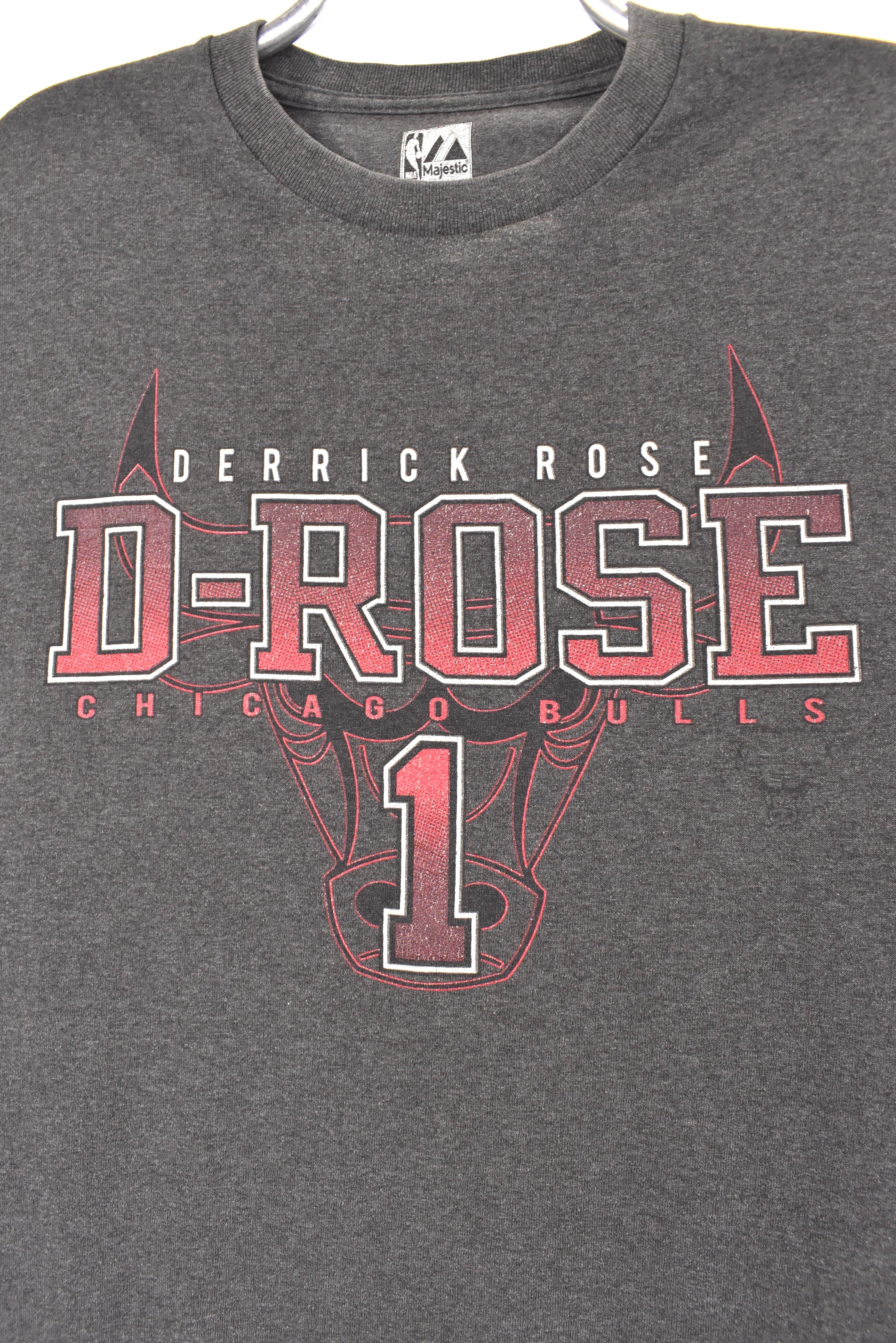 Vintage Chicago Bulls shirt, NBA grey graphic tee - AU Medium PRO SPORT