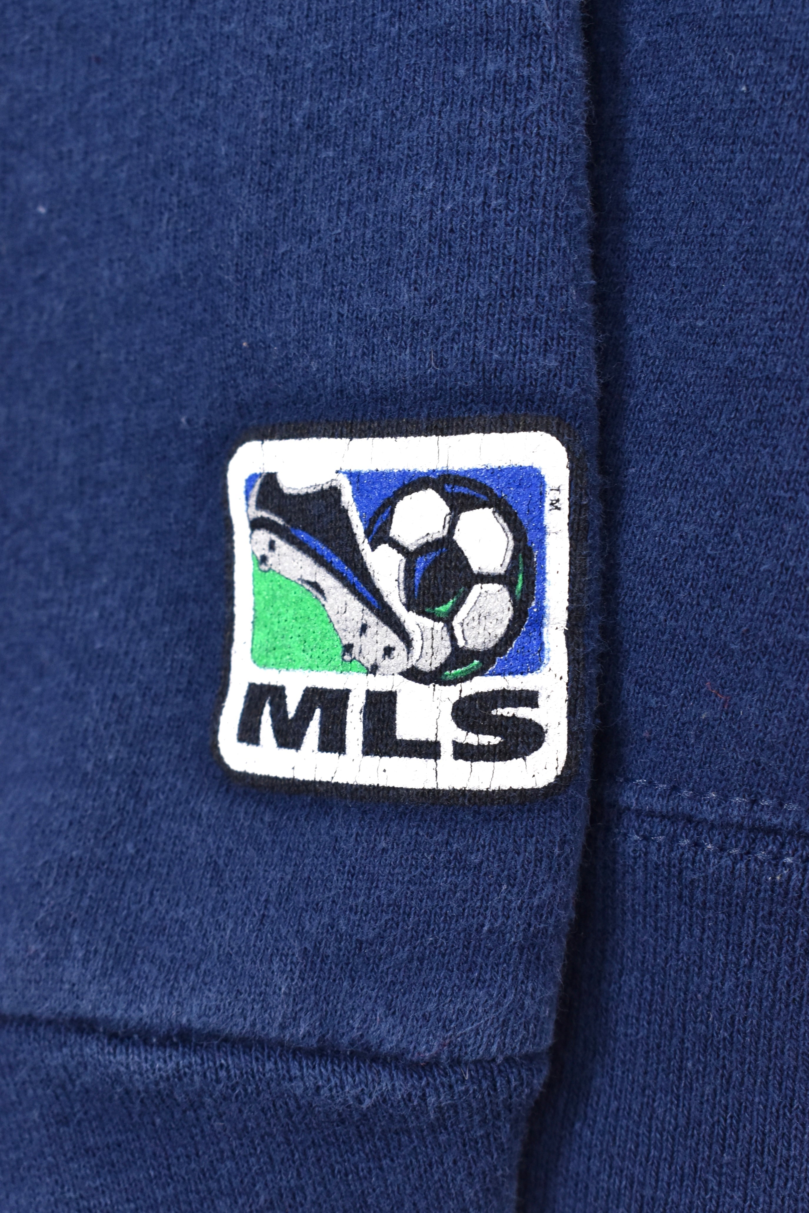 Vintage Chicago Fire sweatshirt, blue soccer graphic crewneck - AU Medium PRO SPORT