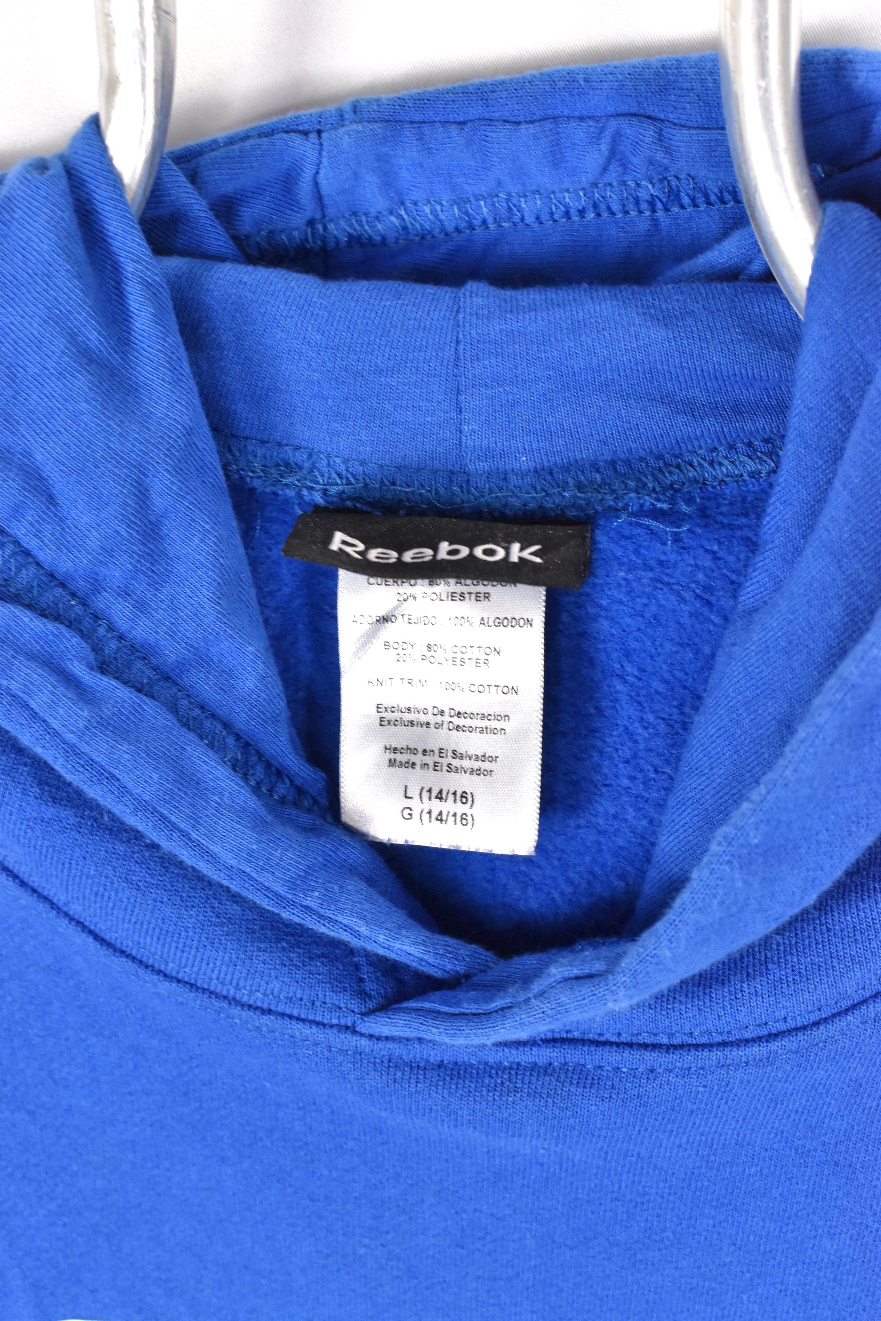 Women's vintage New York Giants hoodie, NFL blue graphic sweatshirt - AU Small PRO SPORT