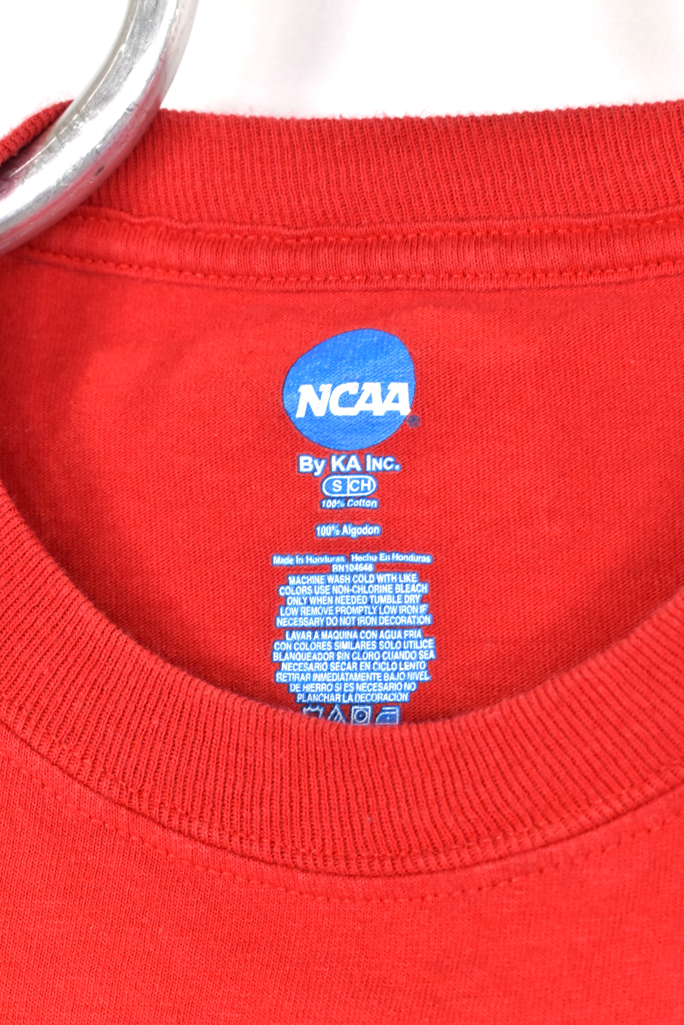 Modern Nebraska University shirt, red graphic tee - AU Small COLLEGE