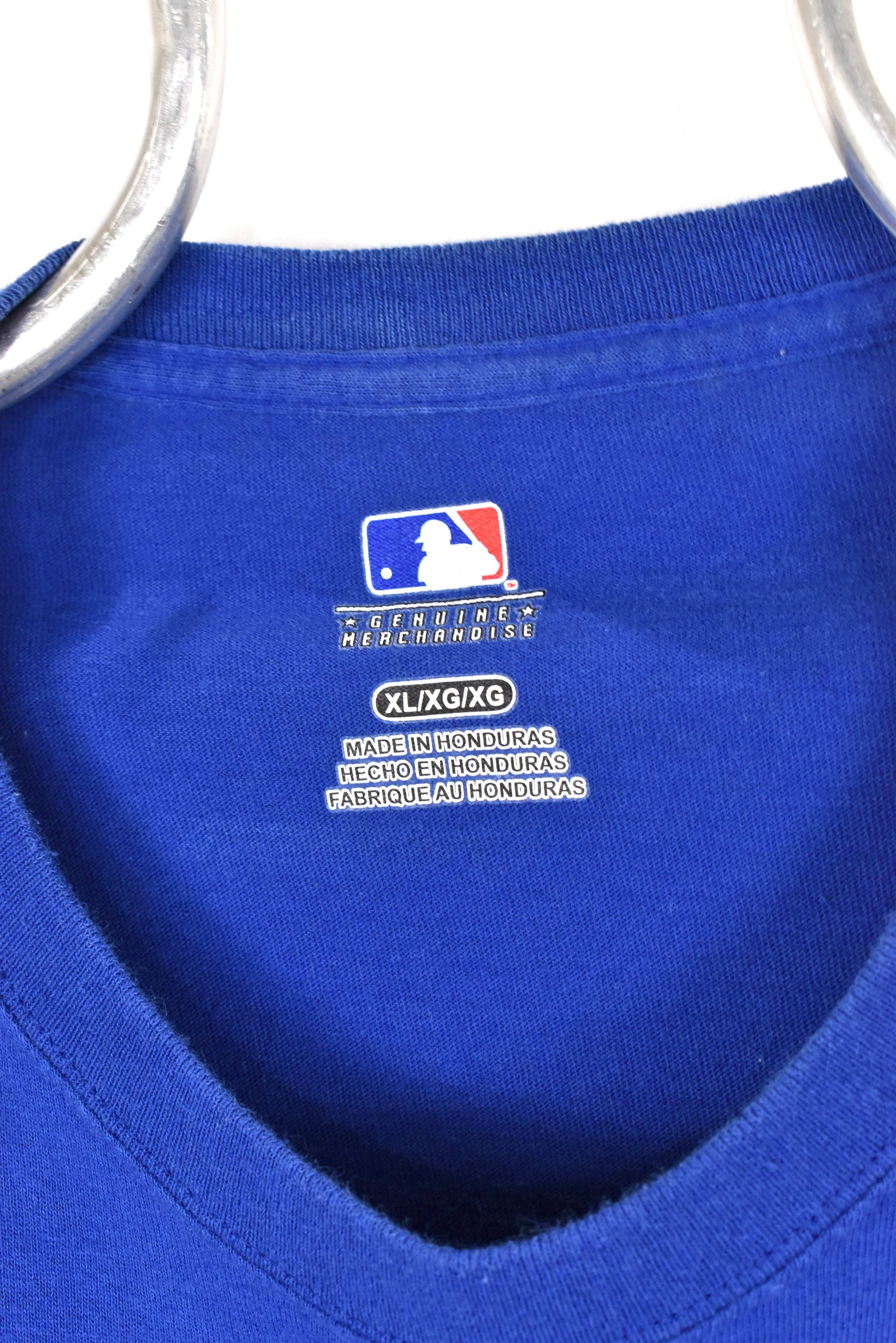 Modern Chicago Cubs shirt, MLB blue graphic tee - AU Large PRO SPORT