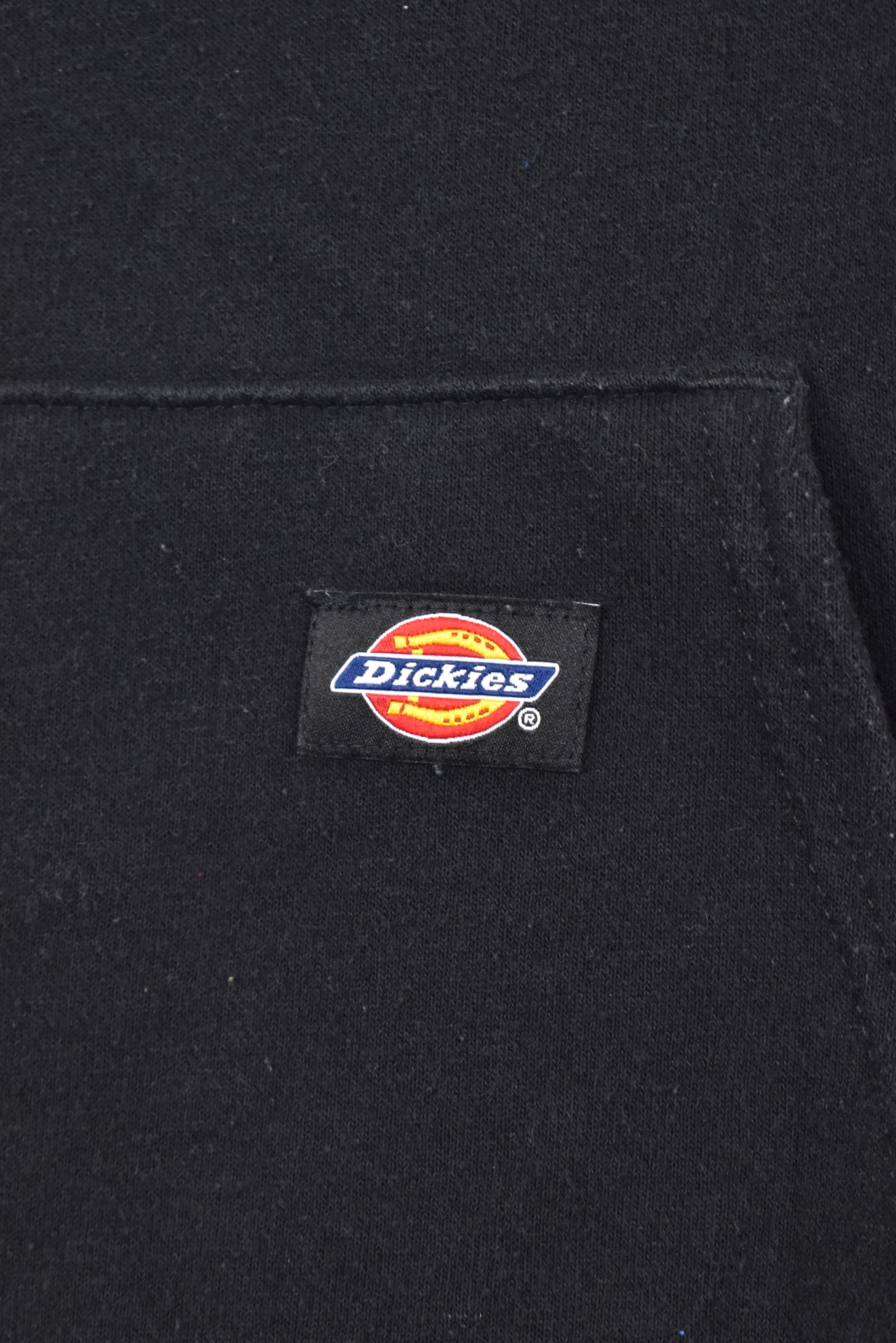 Vintage Dickies hoodie, black basic sweatshirt - AU XL DICKIES