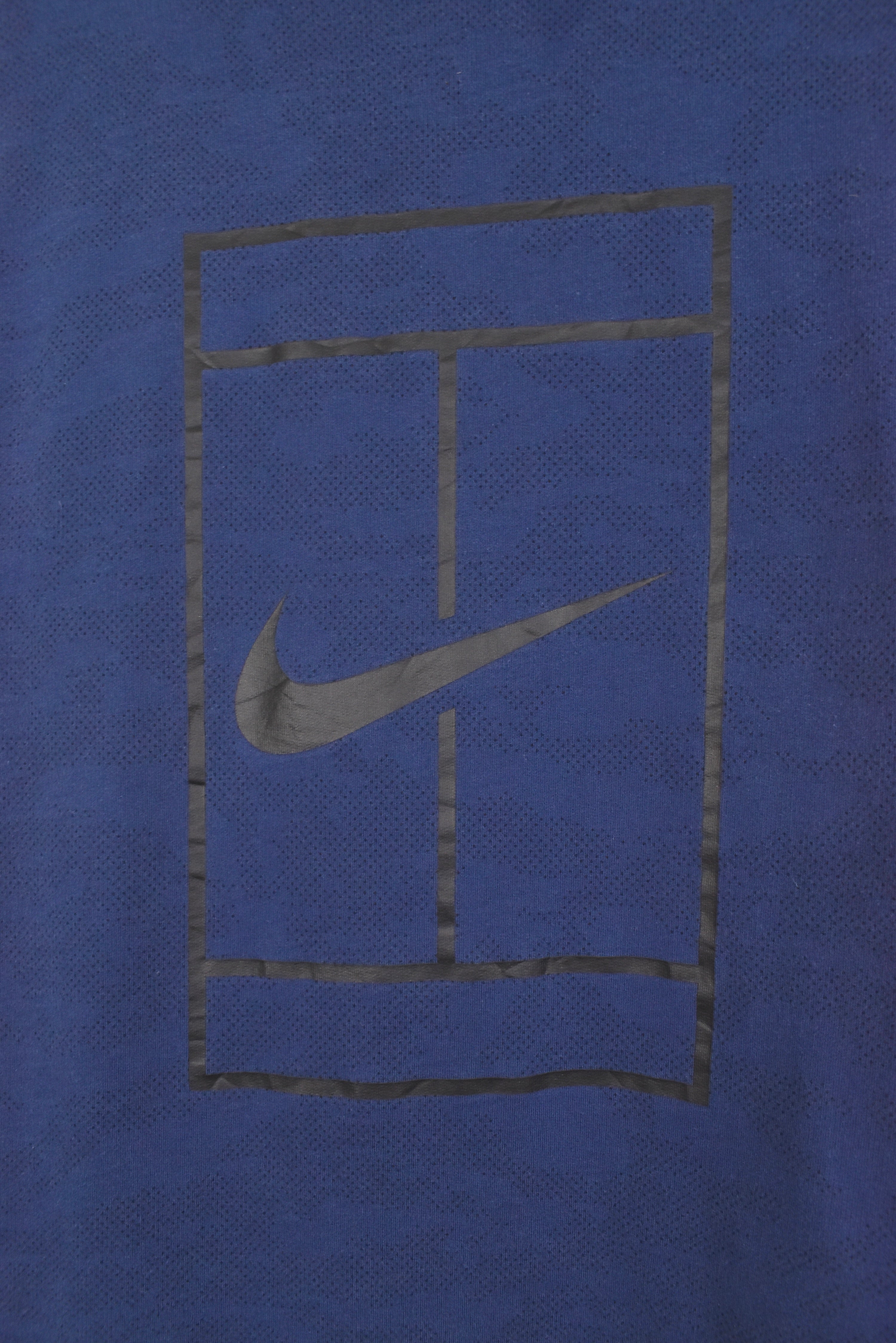 Vintage Nike tennis sweatshirt, navy blue graphic crewneck - AU Large NIKE