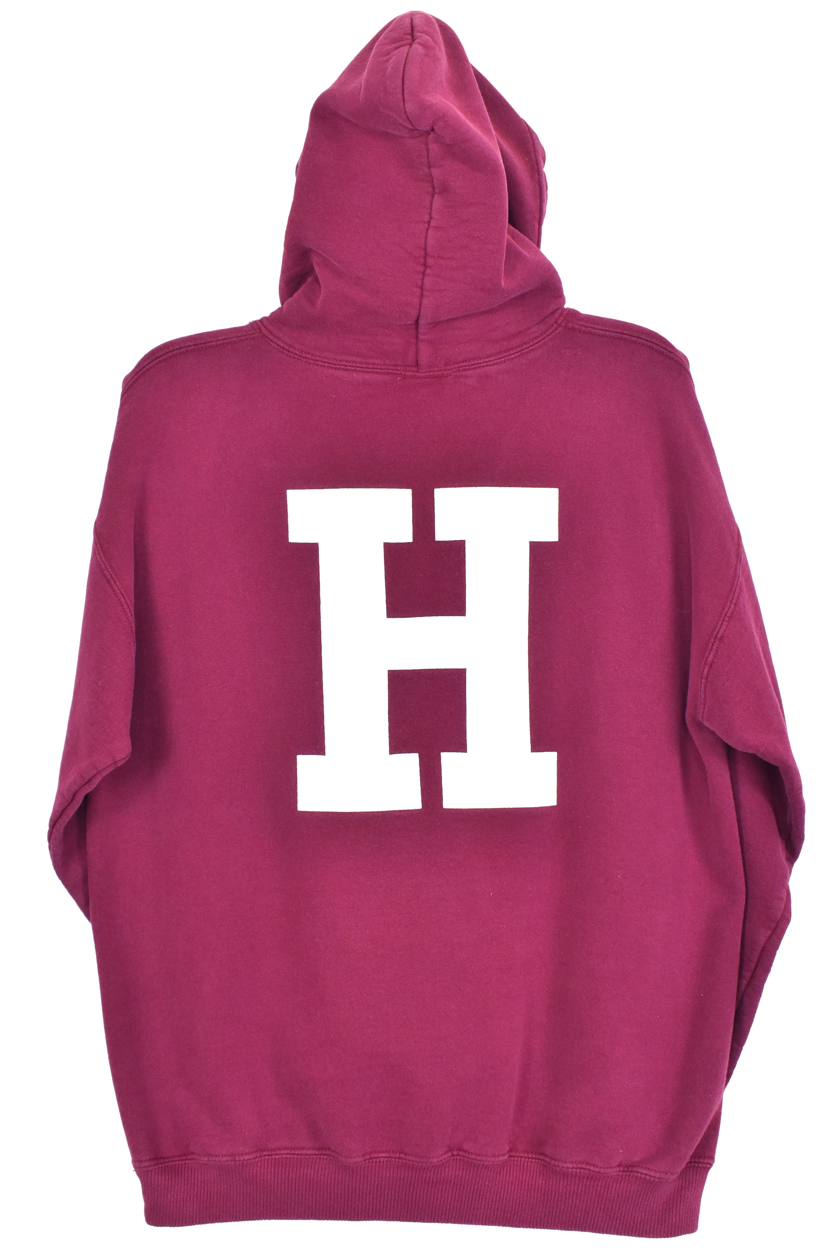 Vintage Harvard University hoodie, burgundy graphic sweatshirt - AU Medium COLLEGE