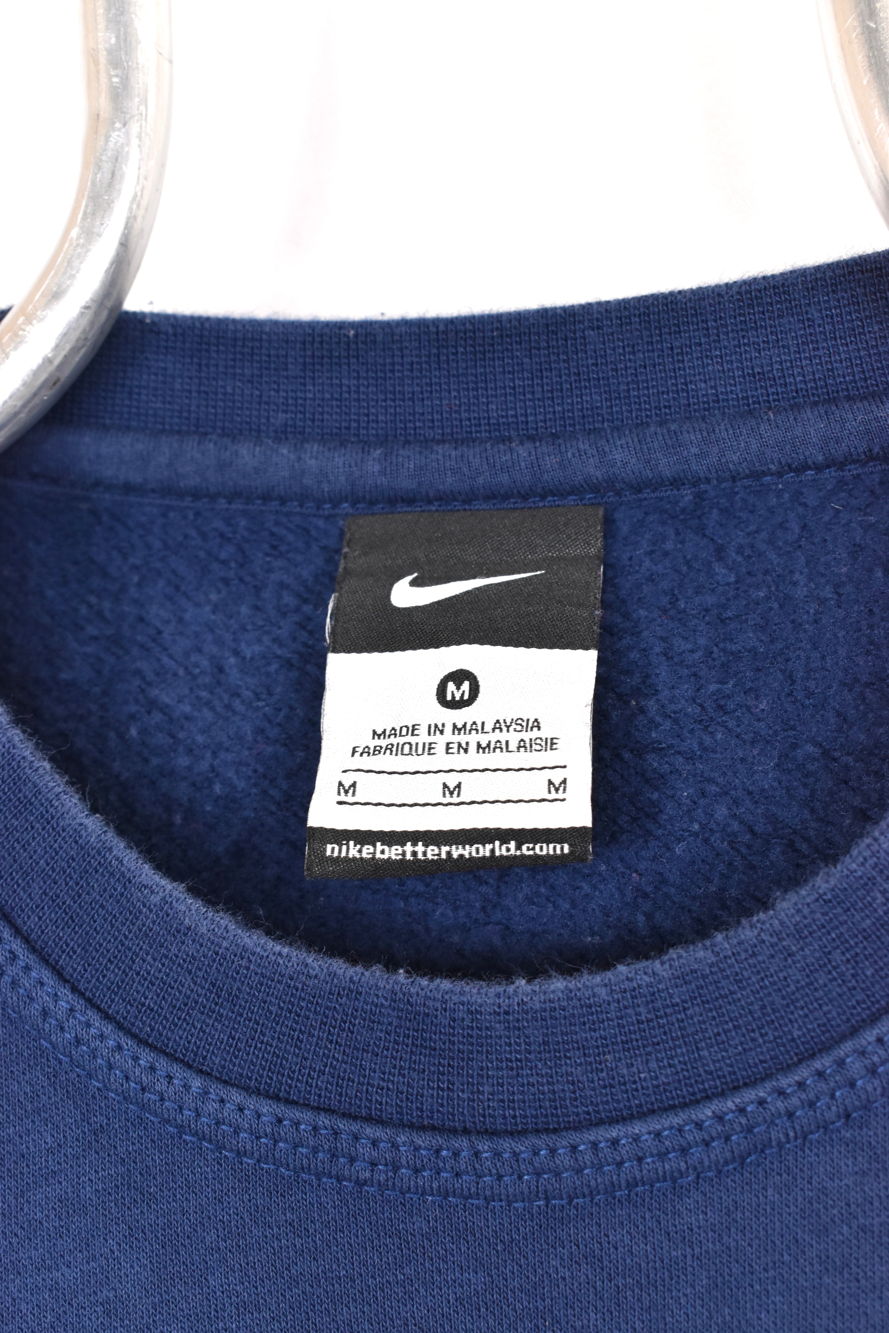 Vintage Nike sweatshirt, blue Paris graphic crewneck - AU Medium NIKE