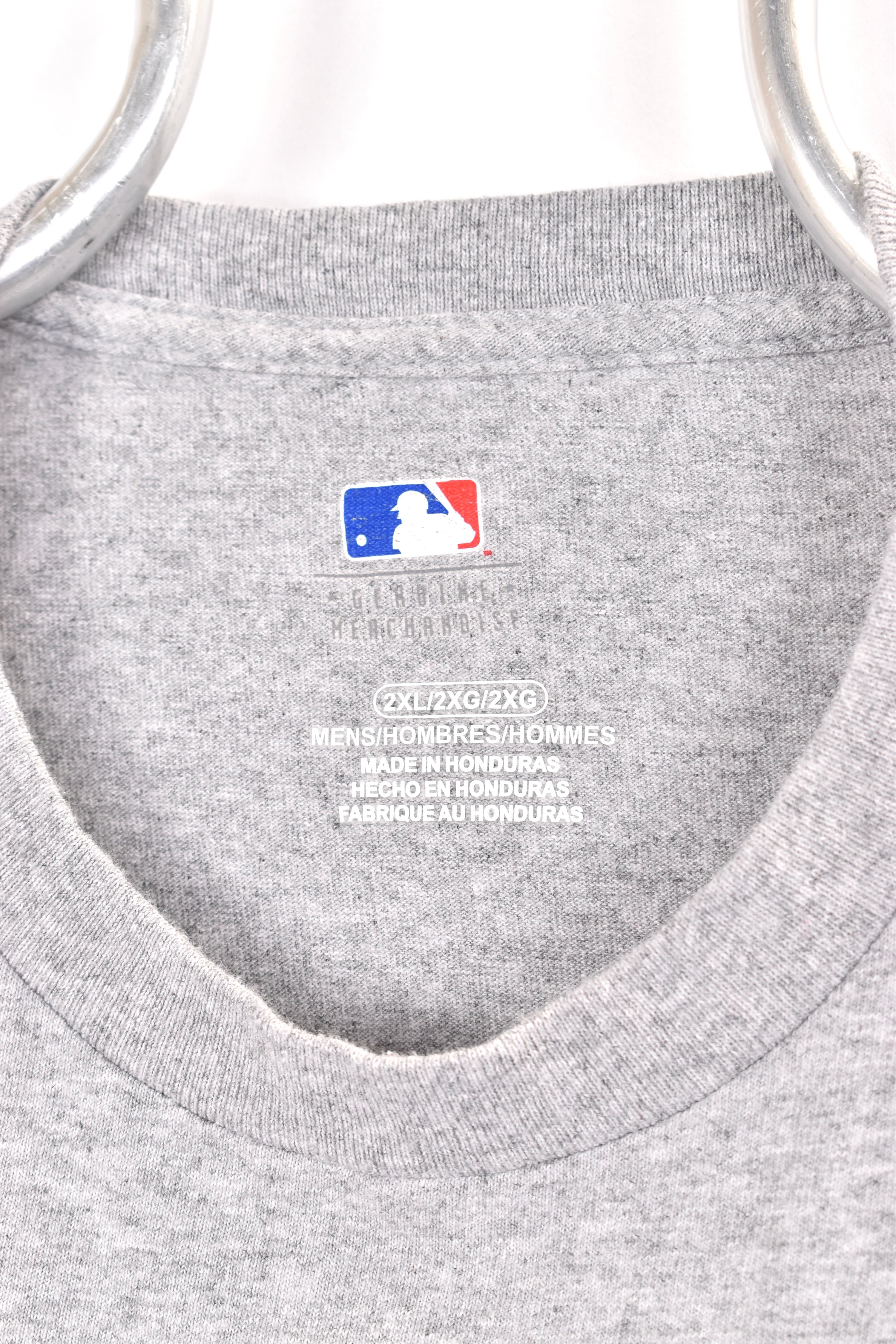 Vintage Cleveland Indians shirt, MLB grey graphic tee - AU XL PRO SPORT