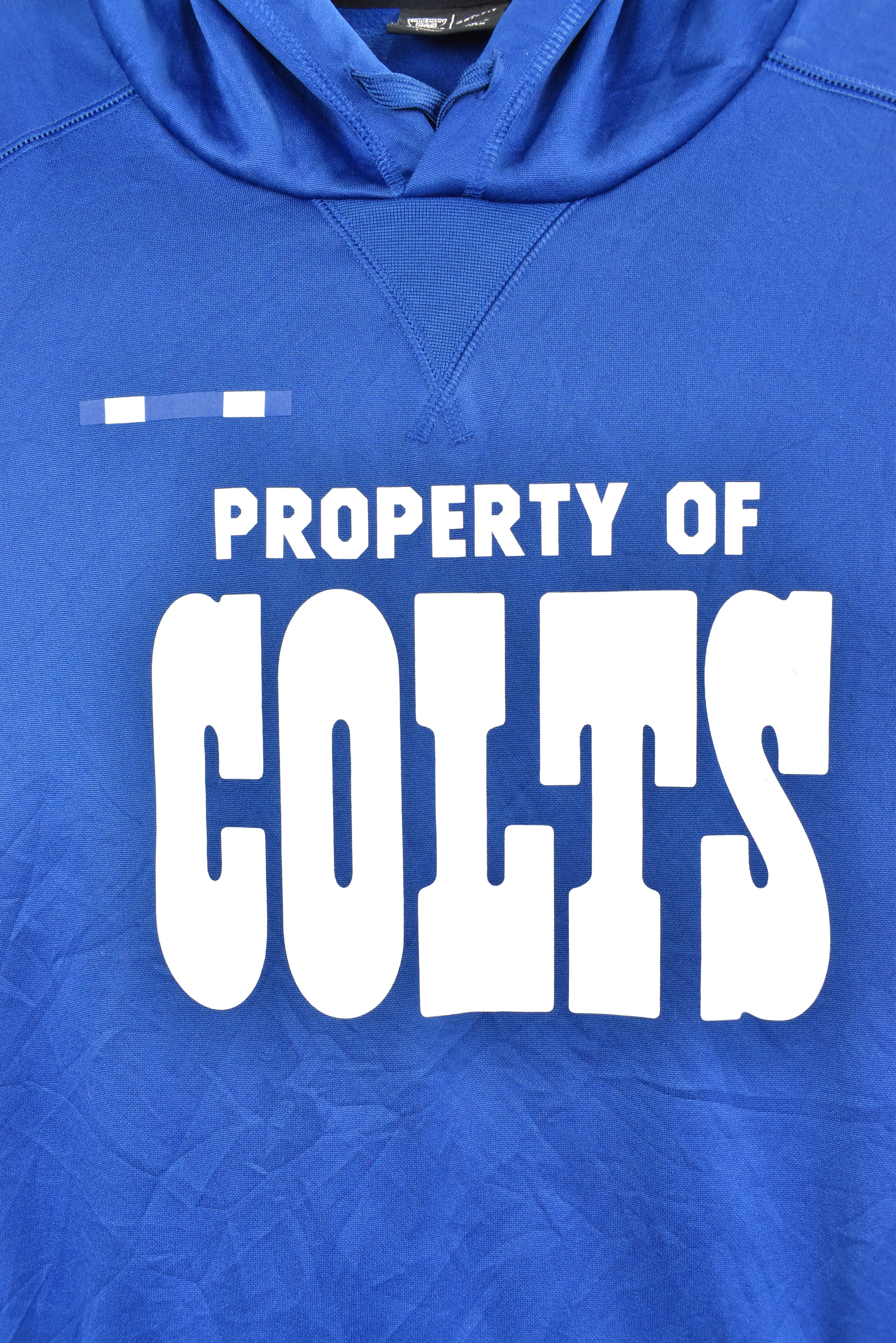 Vintage Indianapolis Colts hoodie, NFL blue graphic sweatshirt - AU XL PRO SPORT