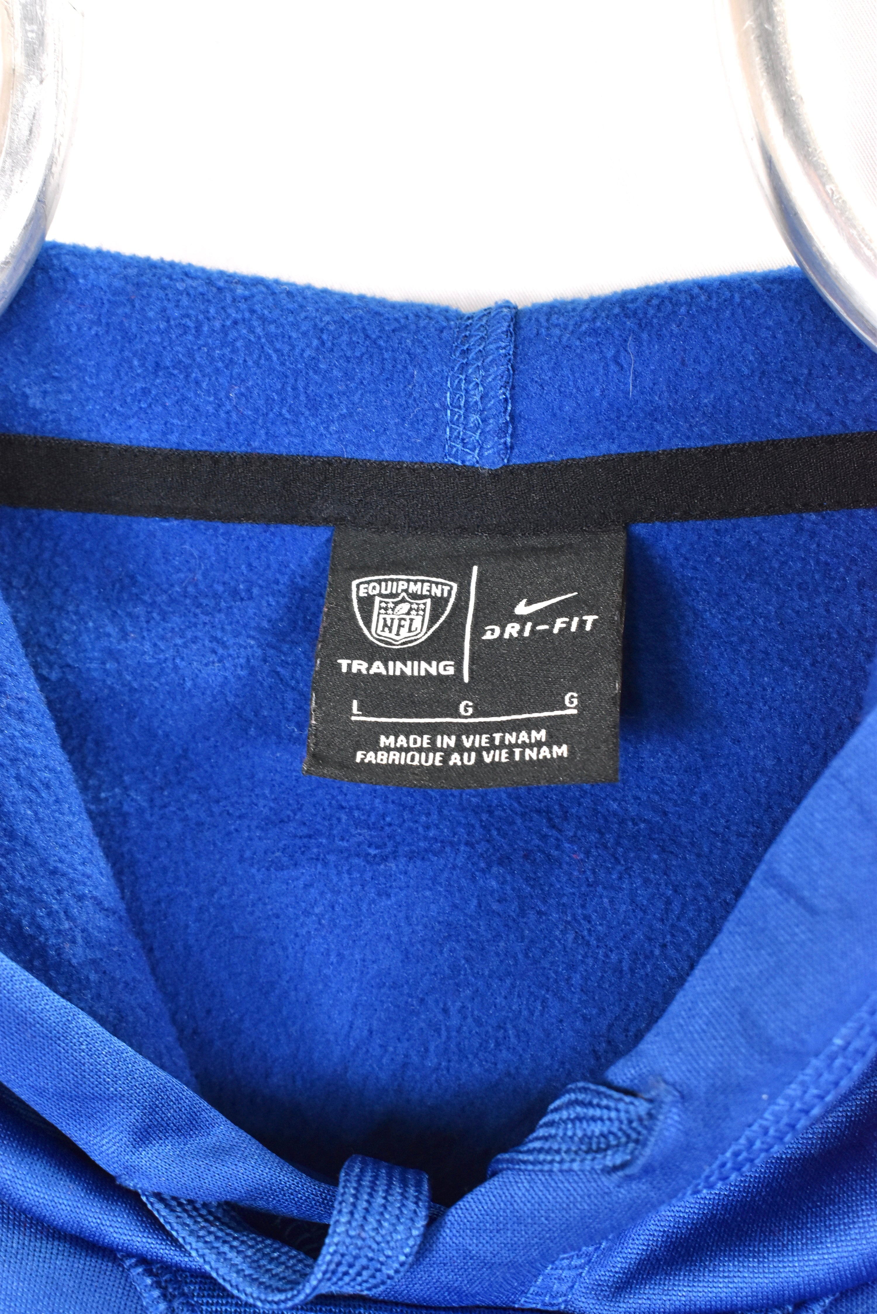 Vintage Indianapolis Colts hoodie, NFL blue graphic sweatshirt - AU XL PRO SPORT