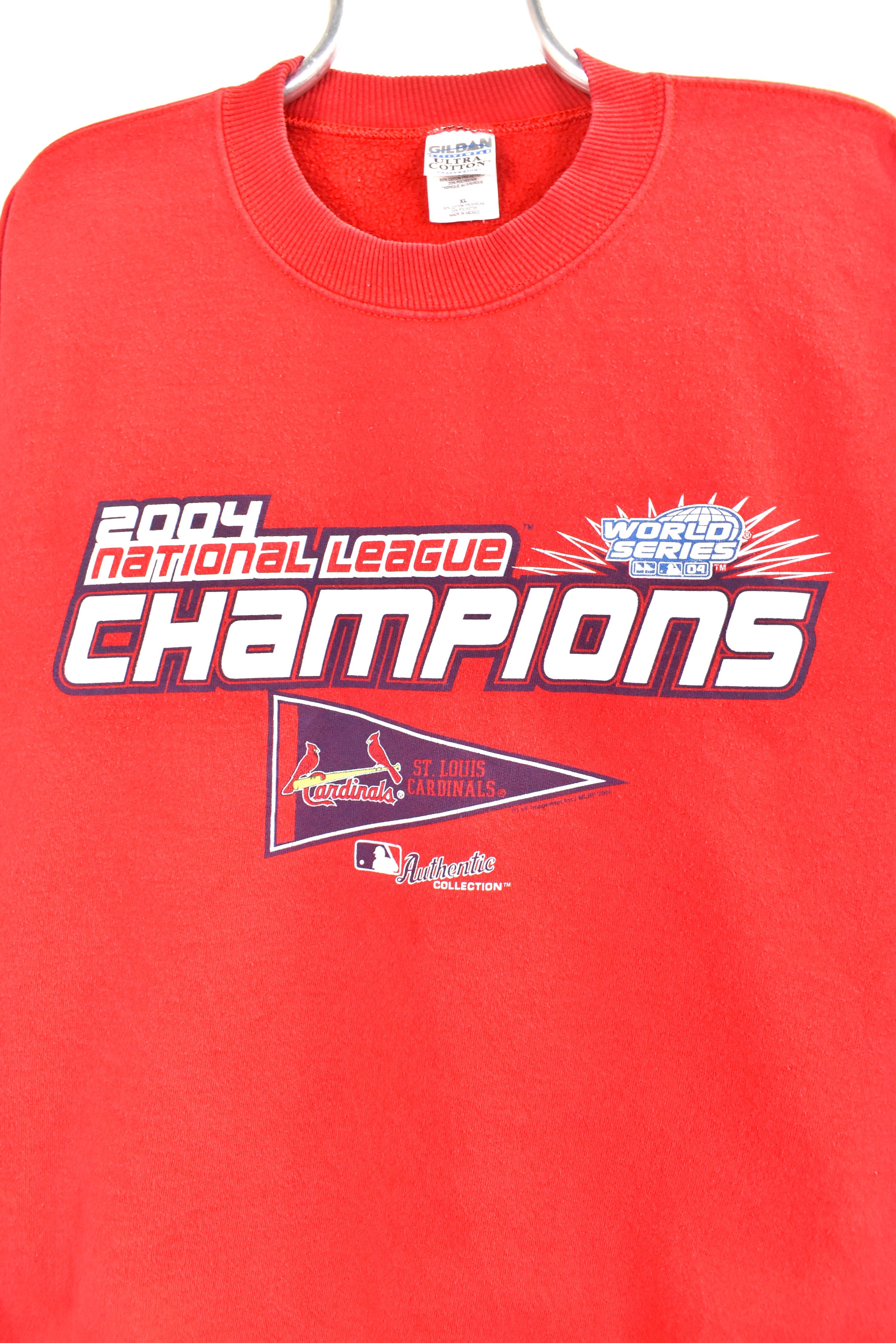 Vintage St. Louis Cardinals sweatshirt, MLB red graphic crewneck - AU XL PRO SPORT