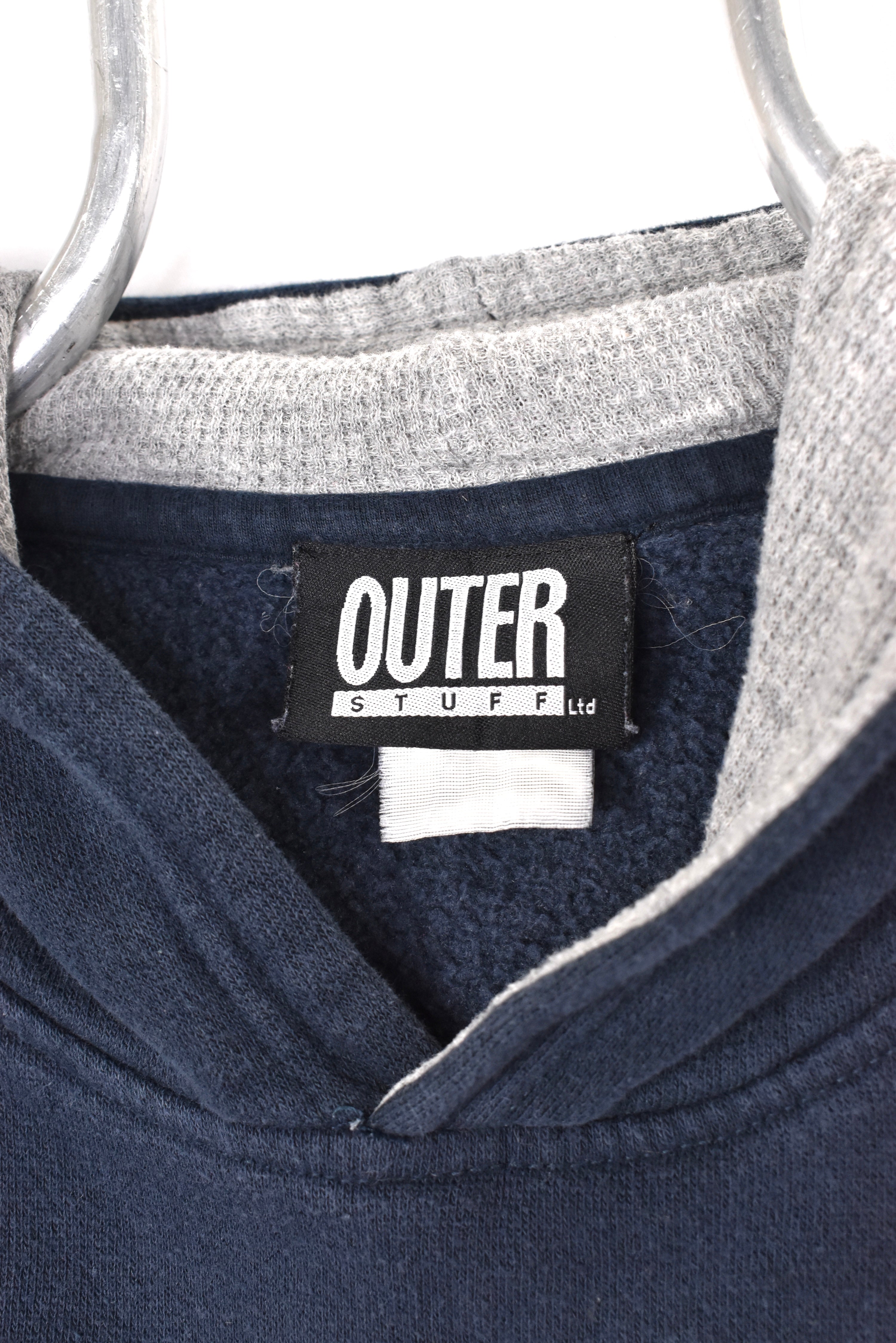 Vintage Detroit Tigers hoodie, MLB navy blue graphic sweatshirt - AU Small PRO SPORT