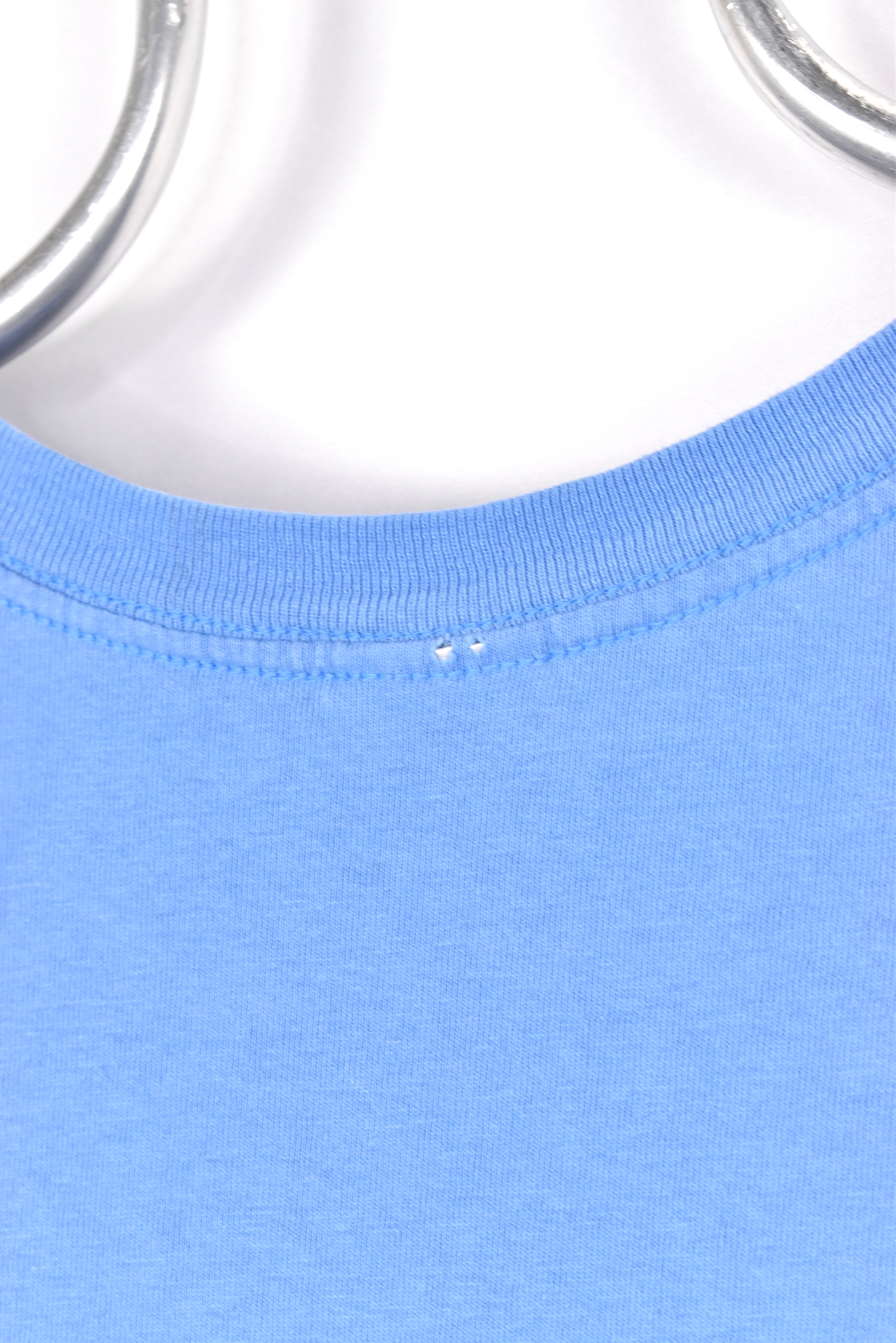 Vintage Becker football shirt, college blue graphic tee - AU XL COLLEGE