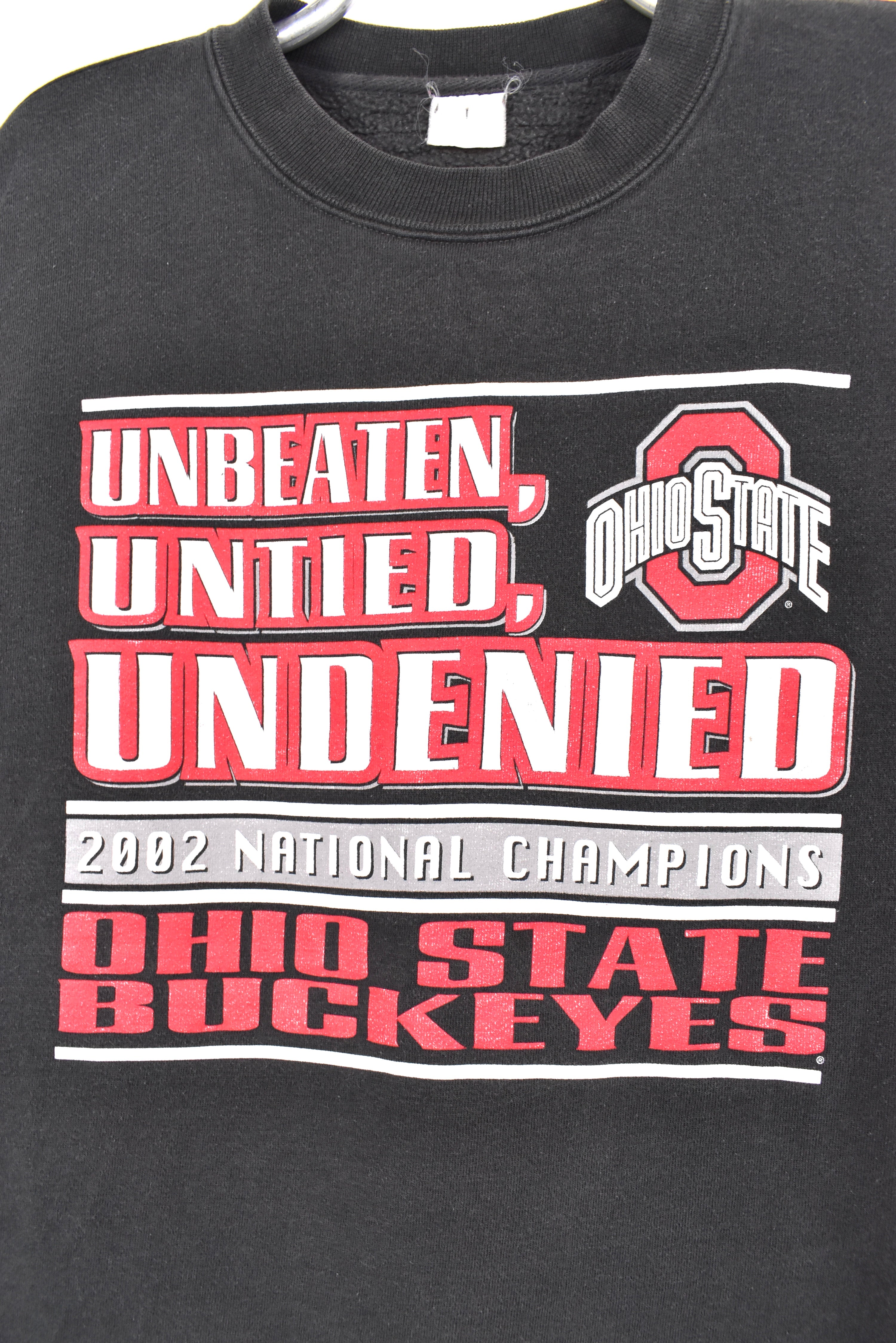 Vintage Ohio State University sweatshirt, 2002 Buckeyes grey crewneck - AU Large COLLEGE