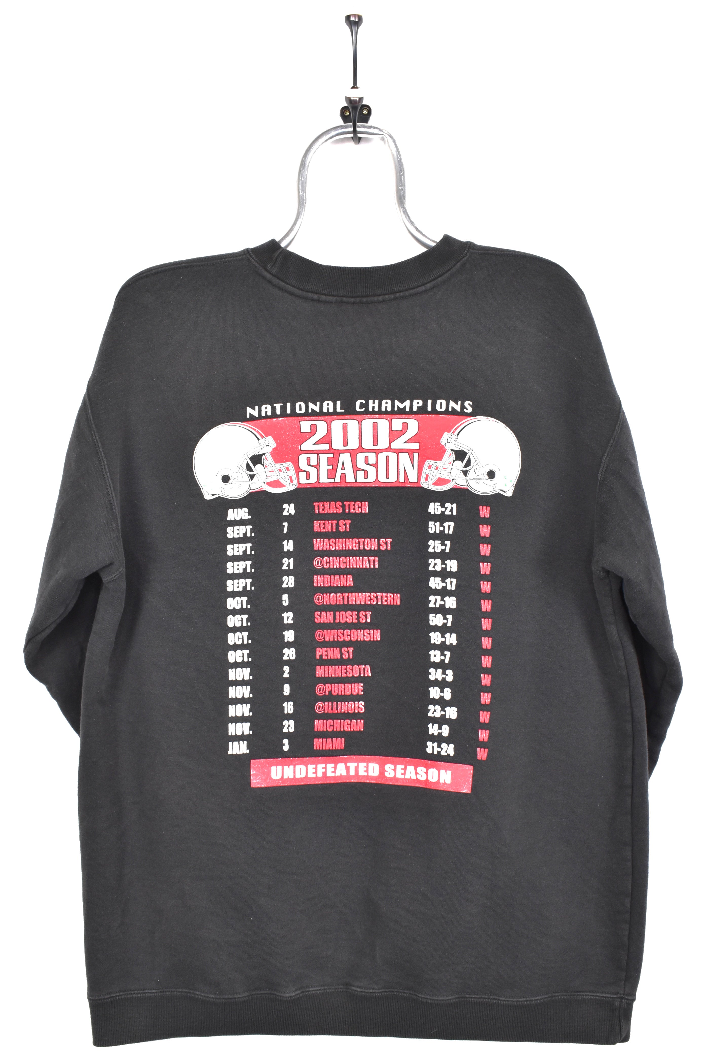 Vintage Ohio State University sweatshirt, 2002 Buckeyes grey crewneck - AU Large COLLEGE