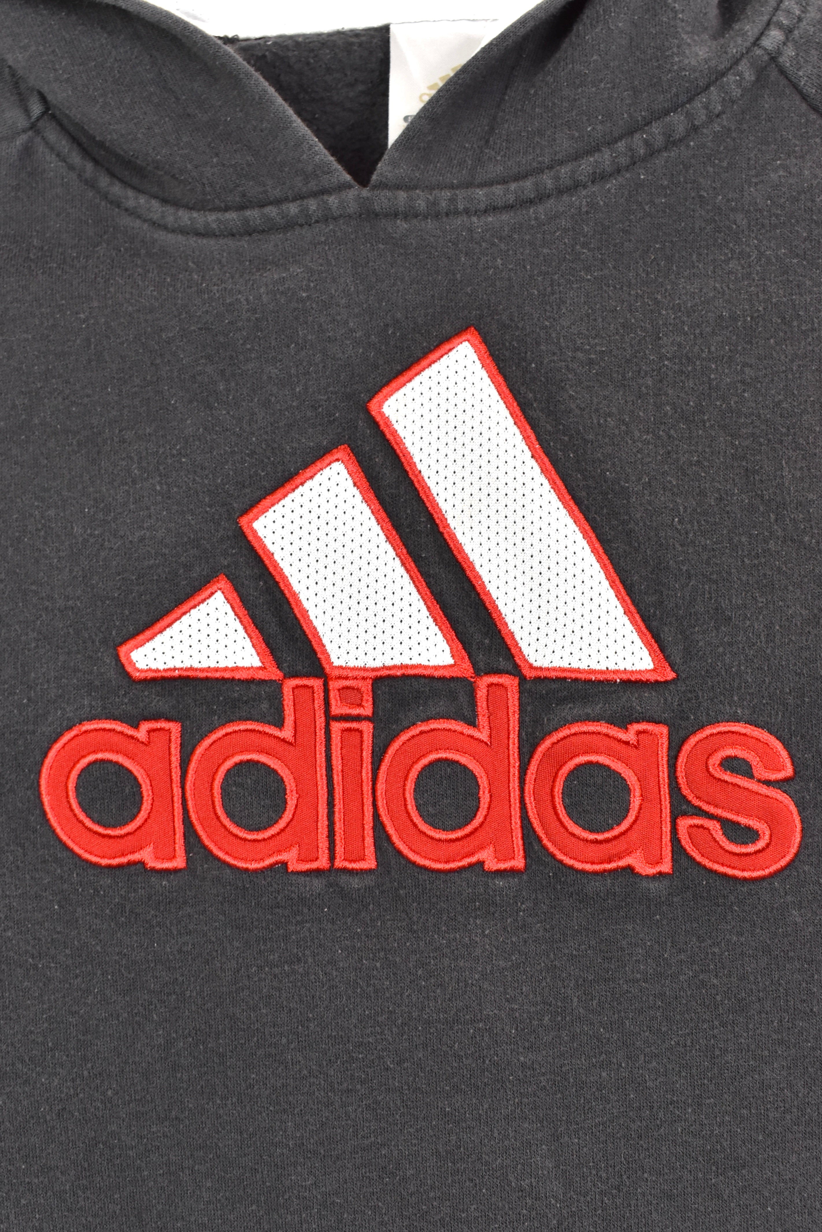 Vintage Adidas embroidered black hoodie | Small ADIDAS