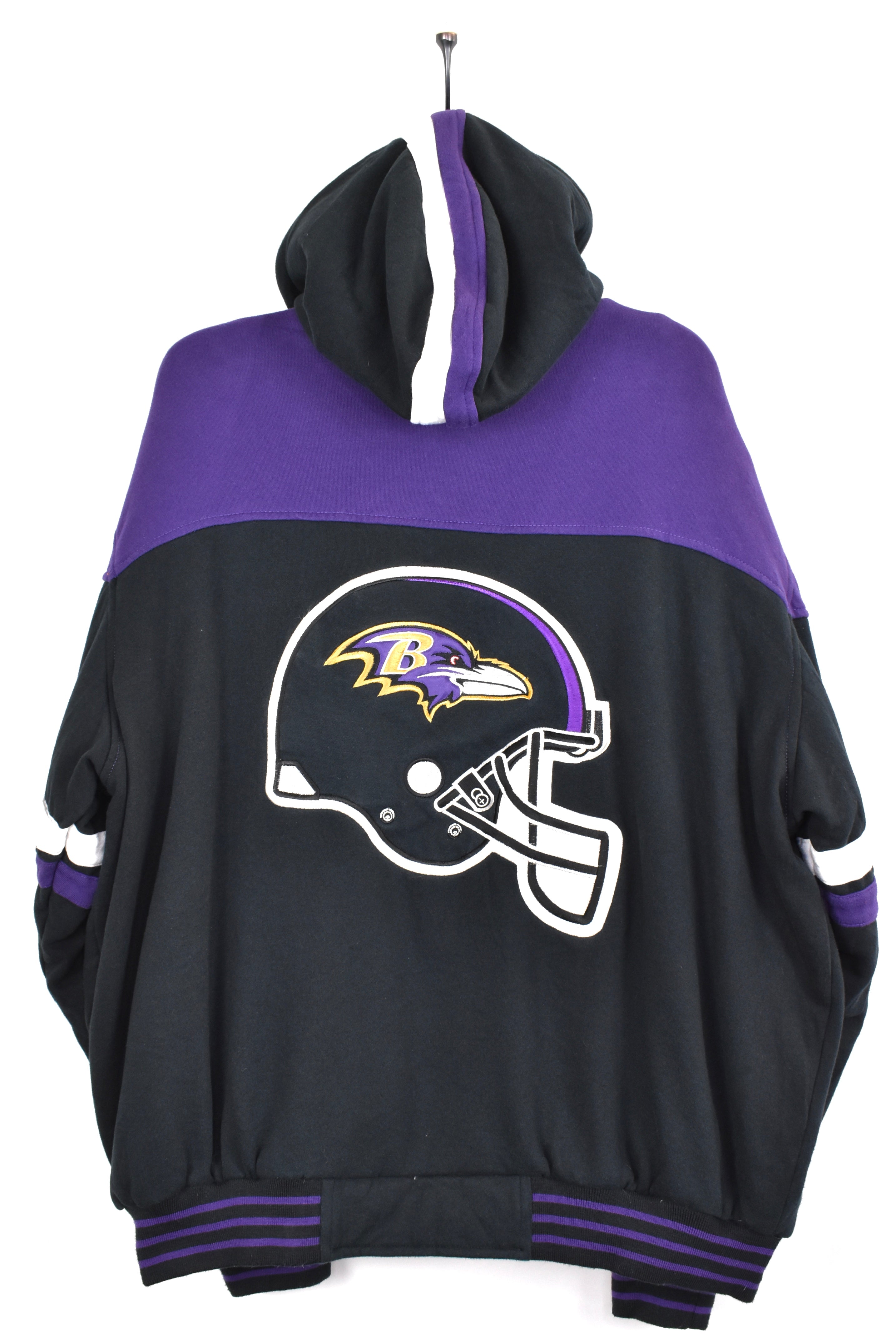 Vintage Baltimore Ravens hoodie, NFL embroidered sweatshirt - AU XL PRO SPORT