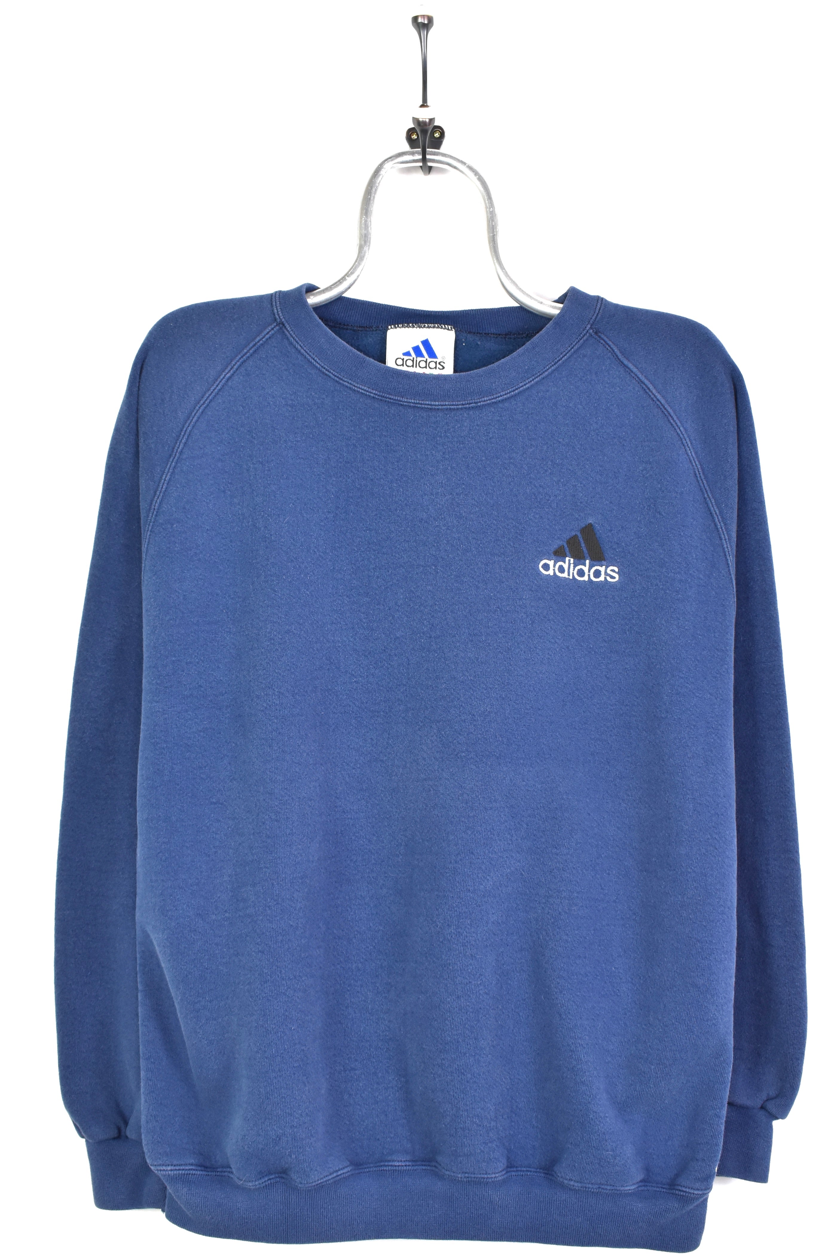 Vintage adidas embroidered navy sweatshirt | large ADIDAS