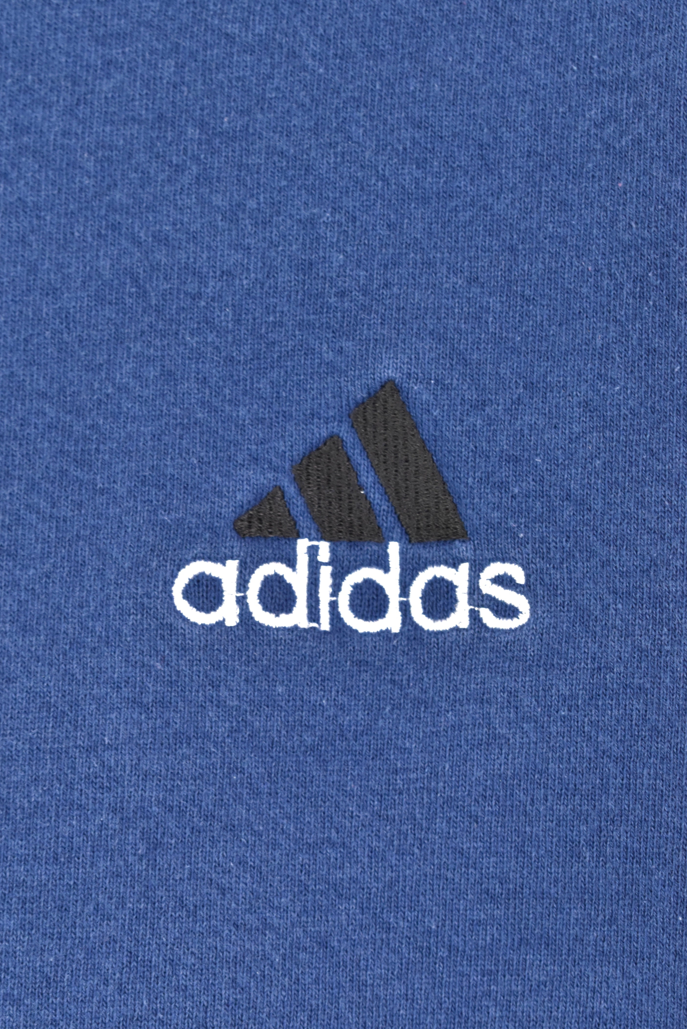 Vintage adidas embroidered navy sweatshirt | large ADIDAS