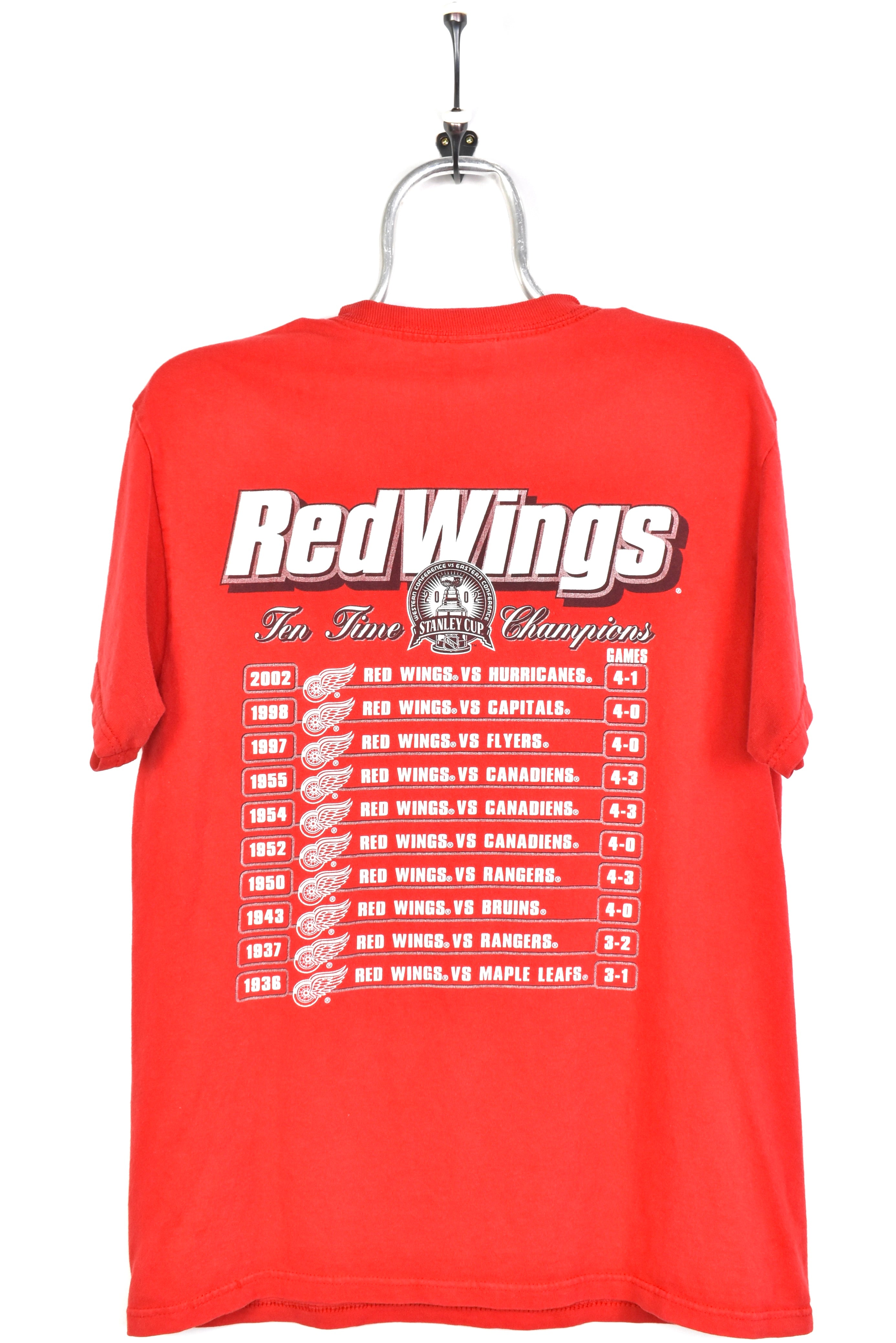 Vintage 2002 NHL Detroit Redwings Stanley Cup t-shirt | Medium PRO SPORT