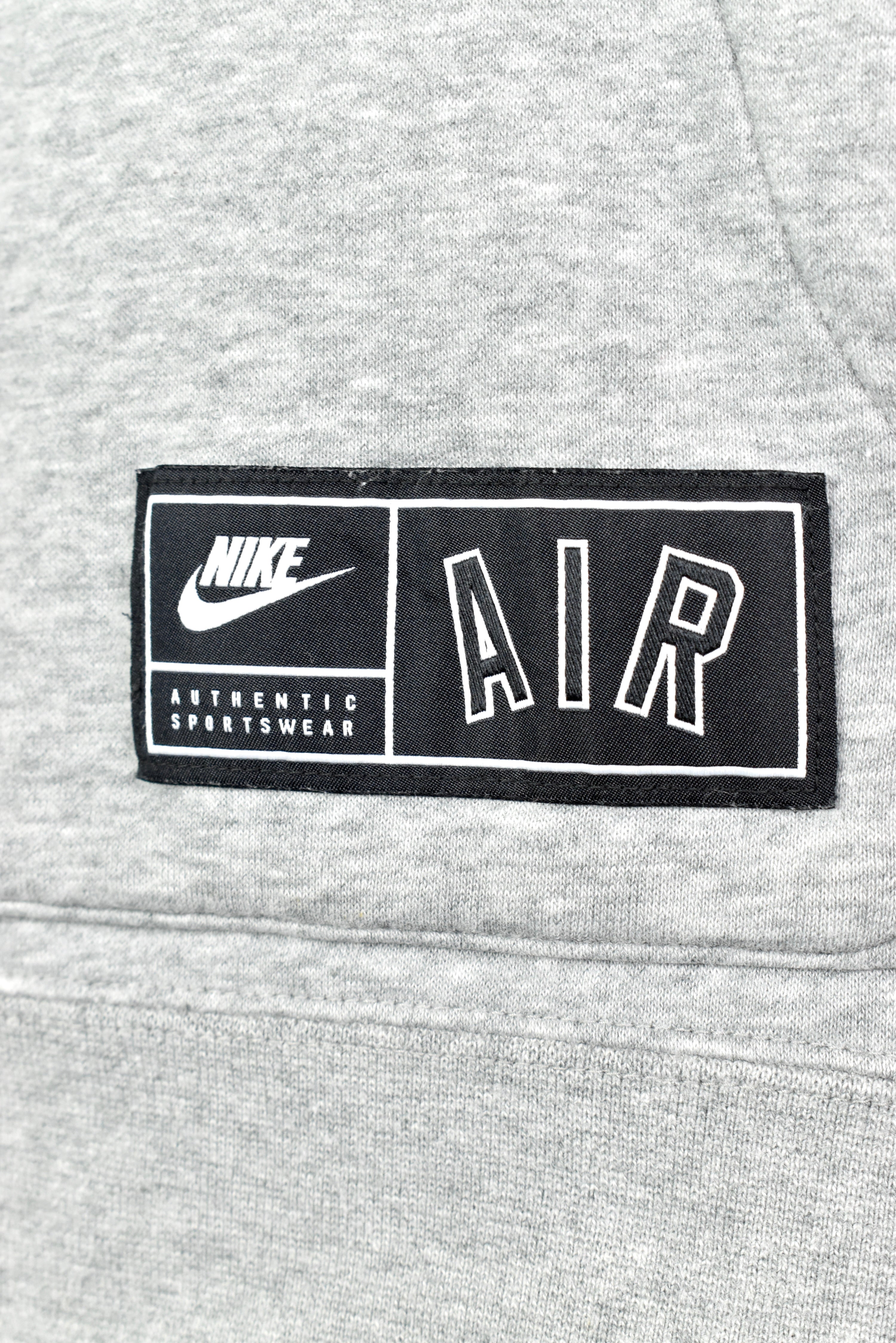 VINTAGE NIKE AIR GREY HOODIE | LARGE NIKE