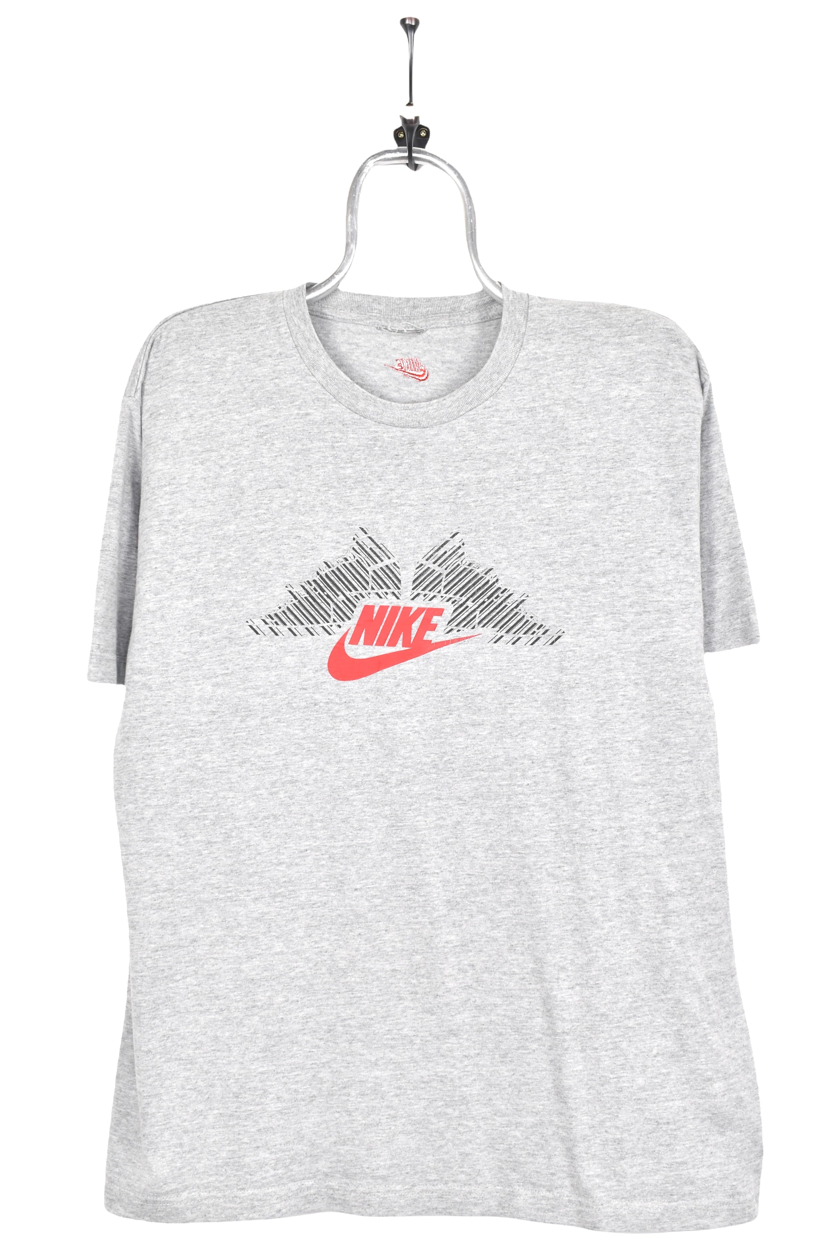 Vintage Nike shirt, grey graphic tee - AU L NIKE