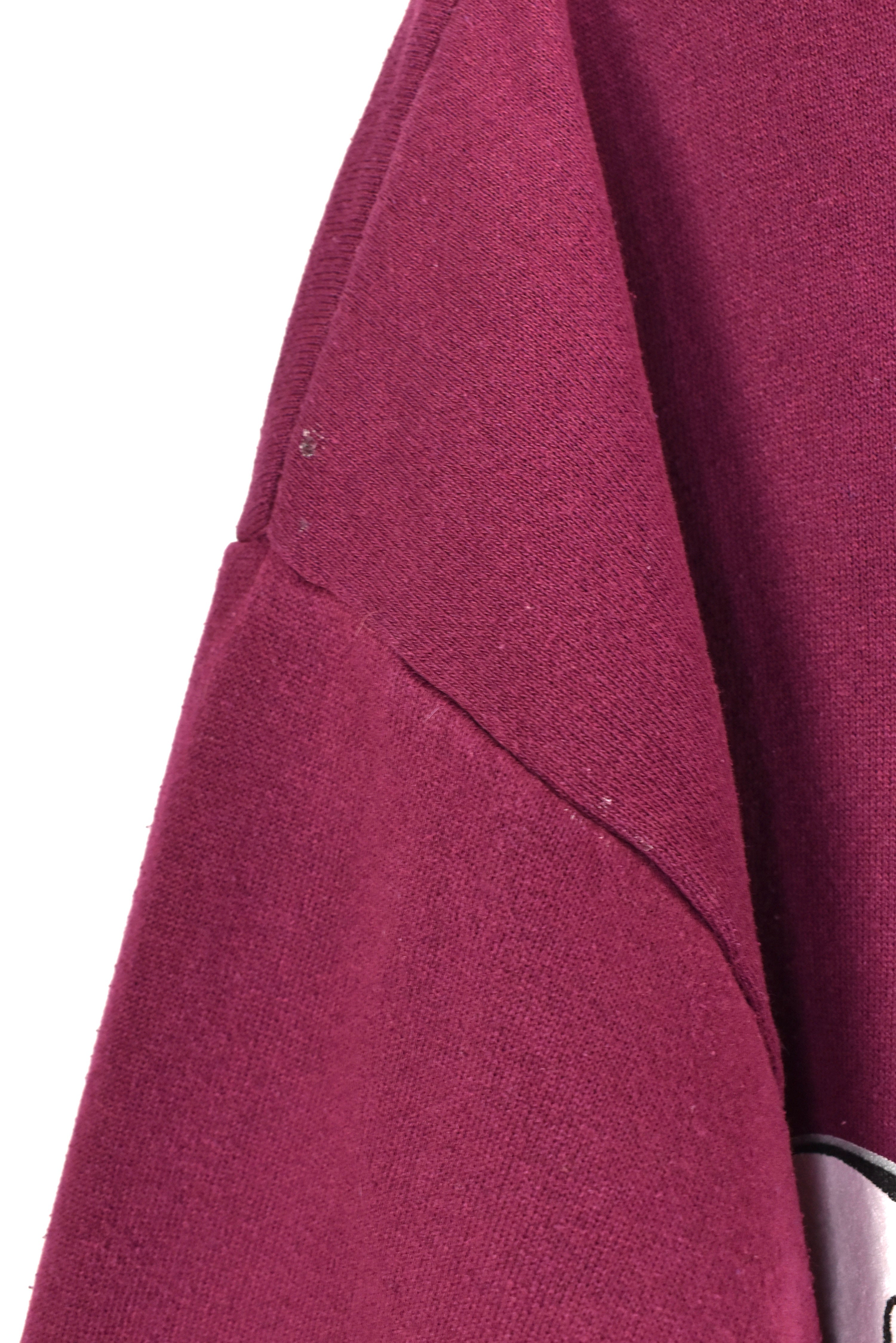 Vintage Disney sweatshirt, Mickey Mouse graphic crewneck - large, burgundy DISNEY / CARTOON