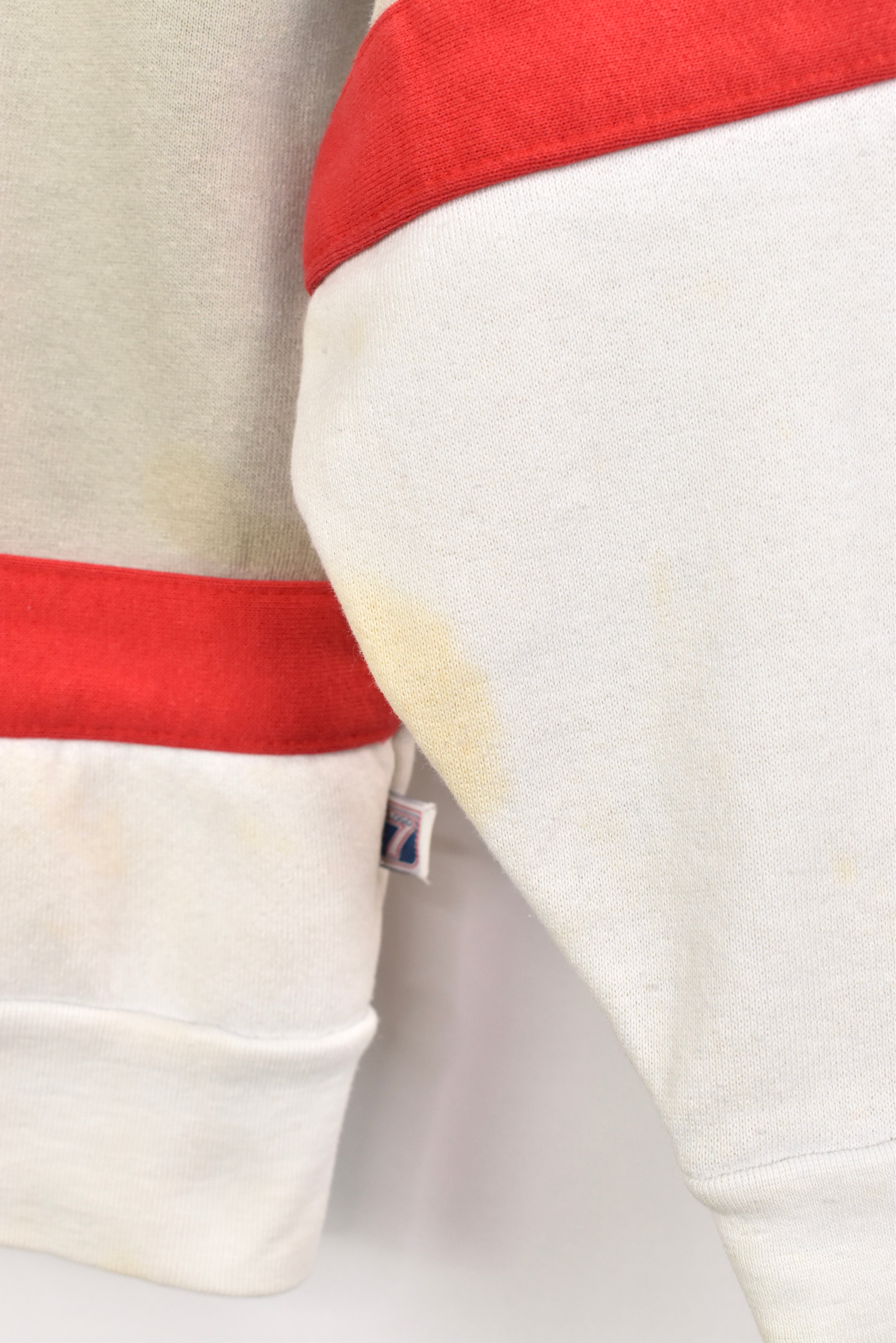 Vintage Ohio State University Buckeyes embroidered white sweatshirt | Medium COLLEGE