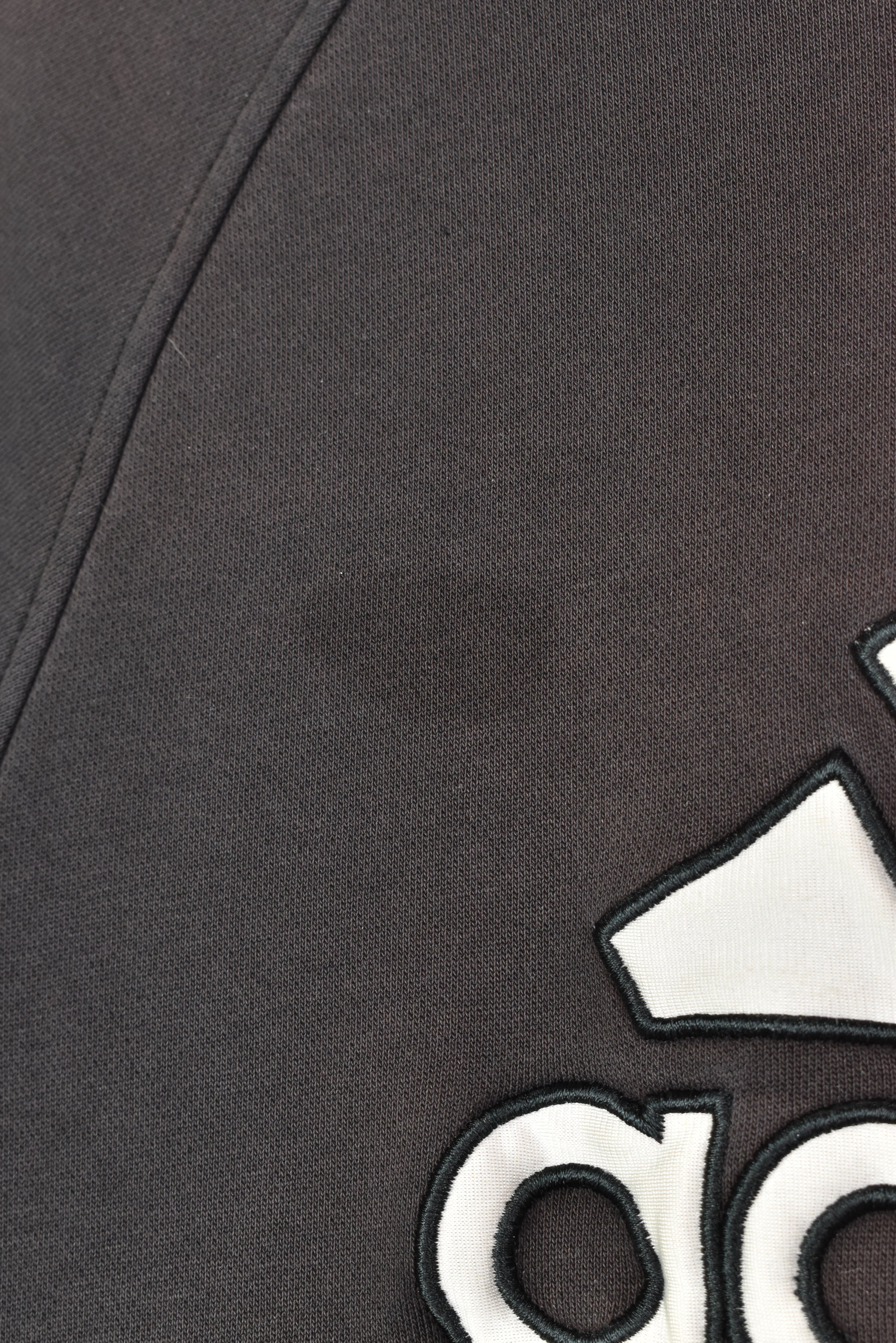 VINTAGE ADIDAS EMBROIDERED BROWN HOODIE | SMALL ADIDAS