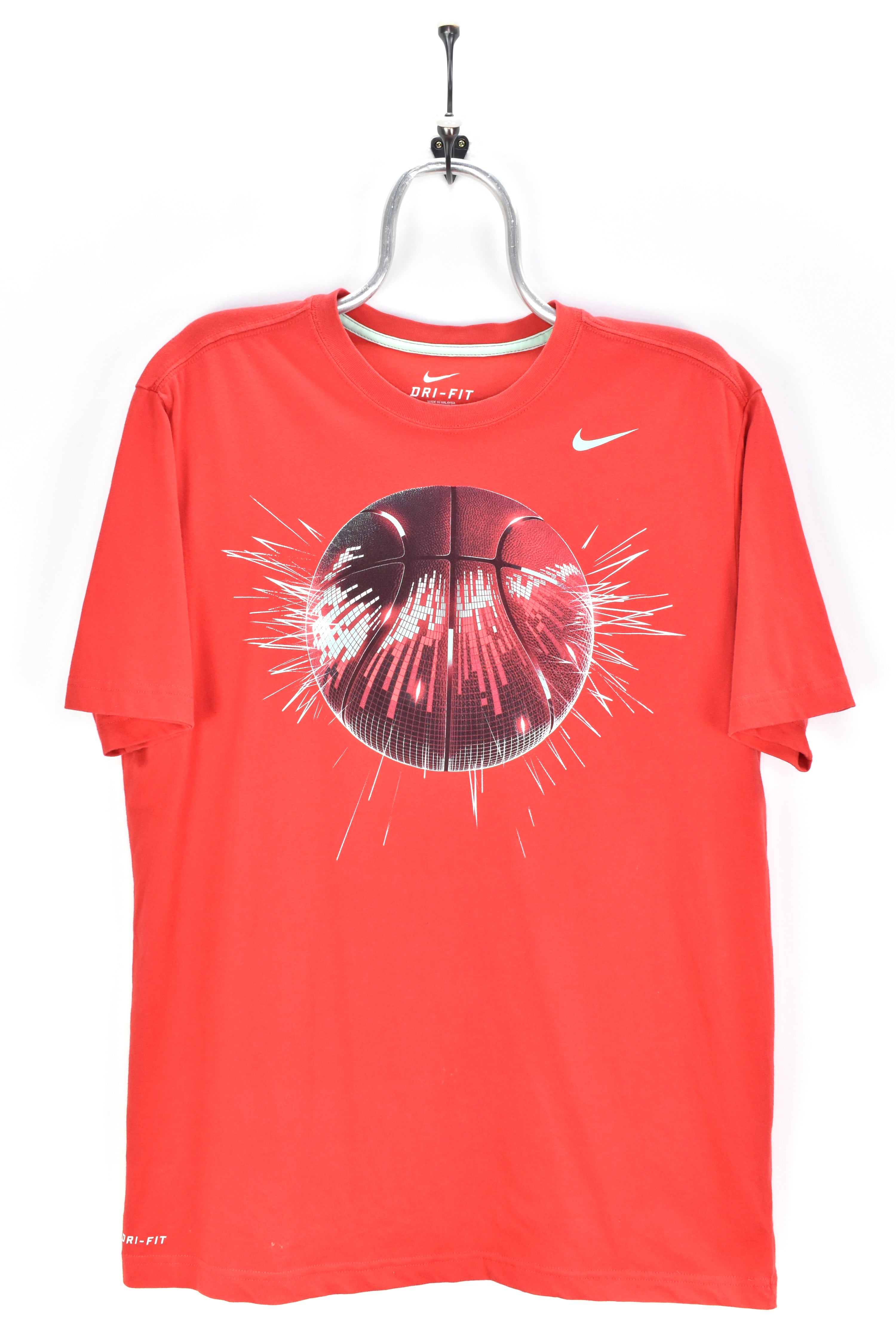 VINTAGE NIKE RED T-SHIRT | LARGE NIKE