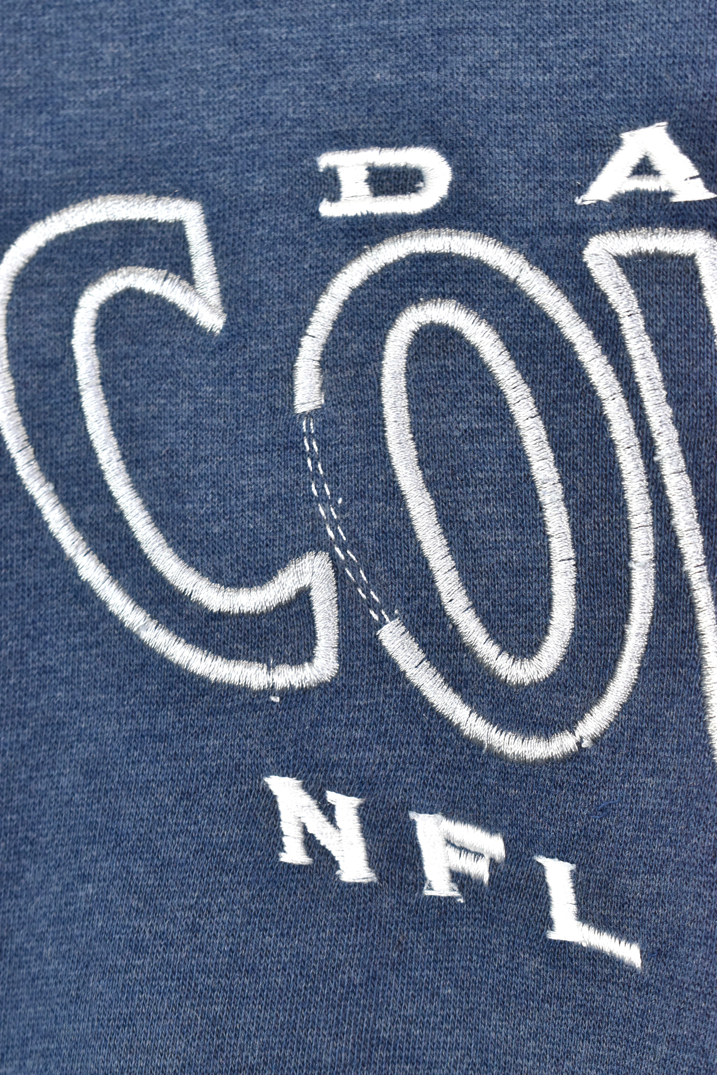 Vintage Dallas Cowboys sweatshirt, NFL navy blue embroidered crewneck - AU XXL PRO SPORT