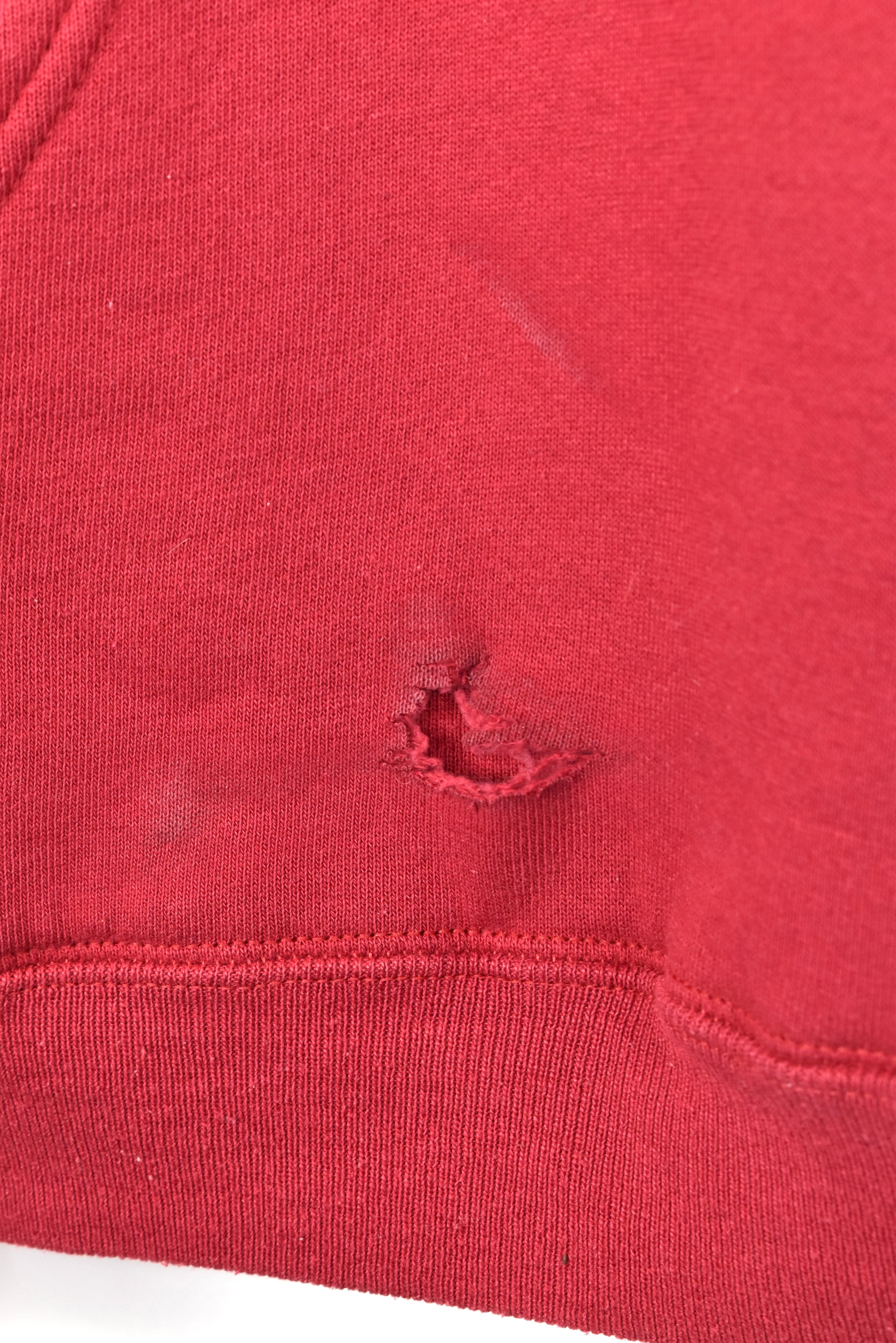 VINTAGE STANFORD UNIVERSITY RED HOODIE | LARGE COLLEGE