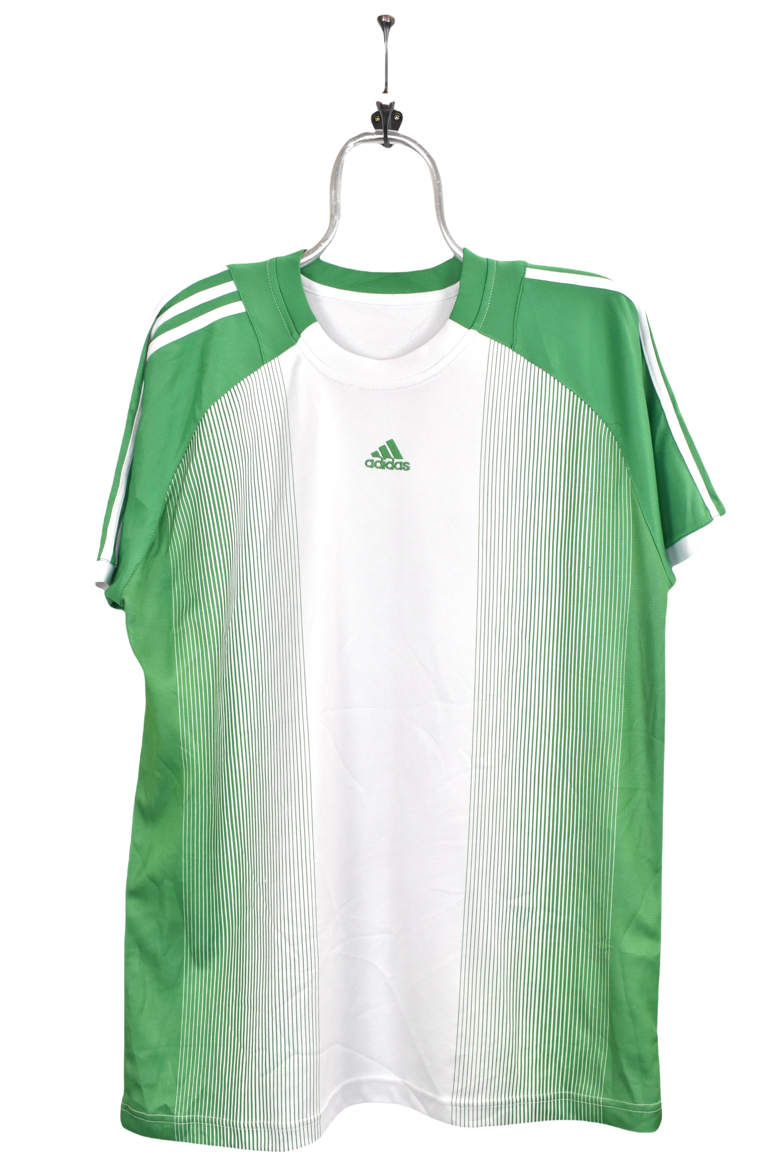 Vintage Adidas shirt, athletic soccer embroidered tee - AU L ADIDAS