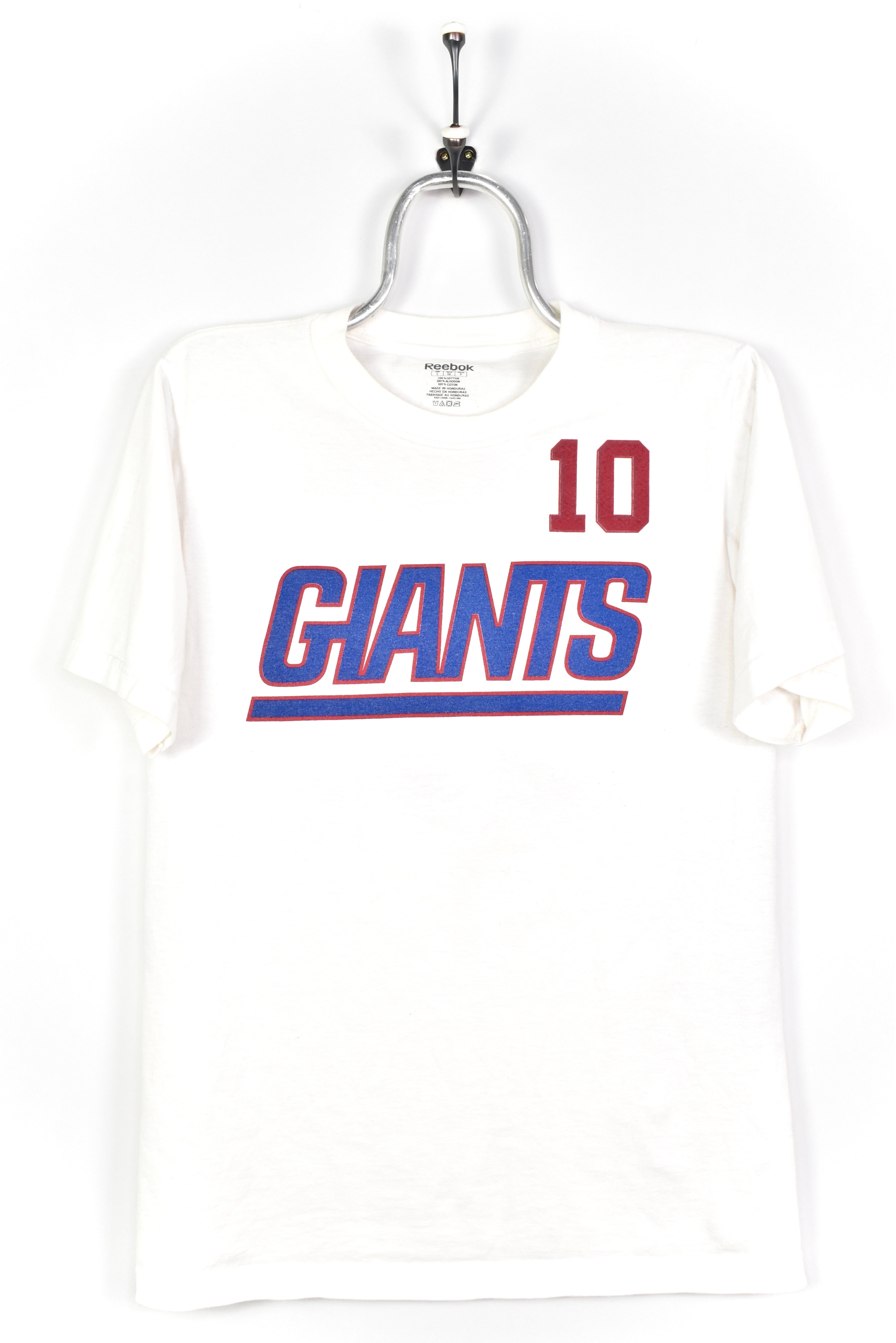 VINTAGE NFL NEW YORK GIANTS WHITE T-SHIRT | SMALL PRO SPORT