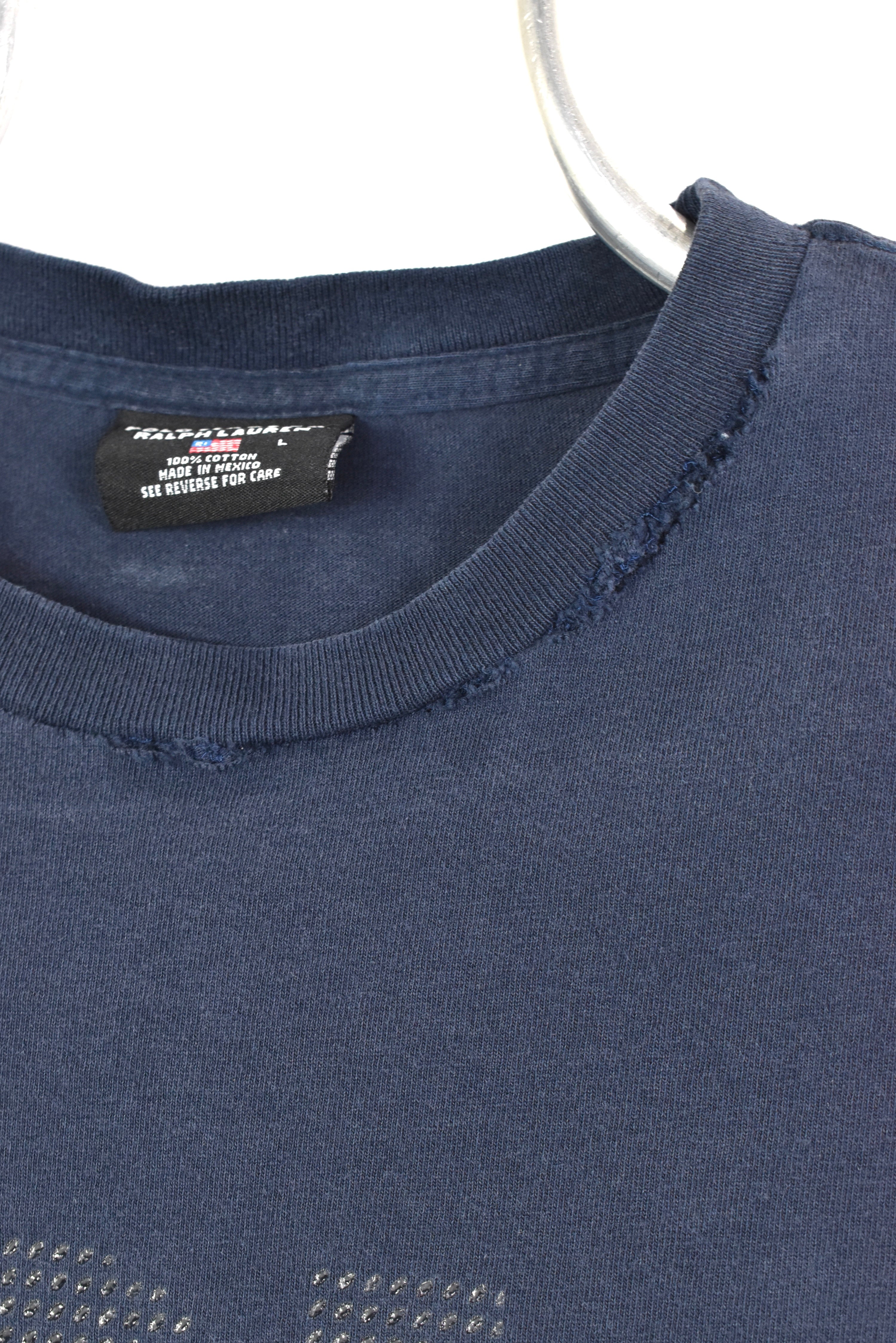 Vintage Ralph Lauren navy t-shirt | Large RALPH LAUREN
