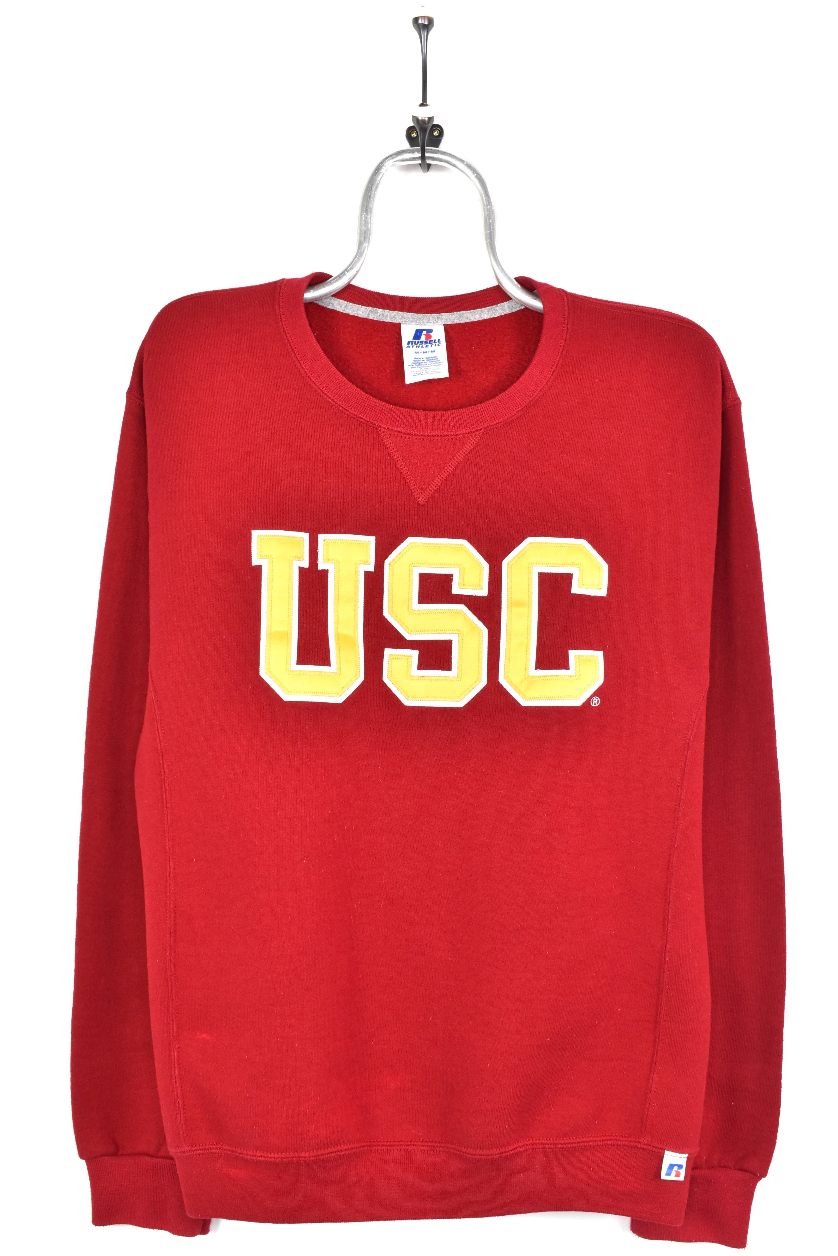 VINTAGE SOUTHERN CALIFORNIA UNIVERSITY RED SWEATSHIRT | MEDIUM COLLEGE