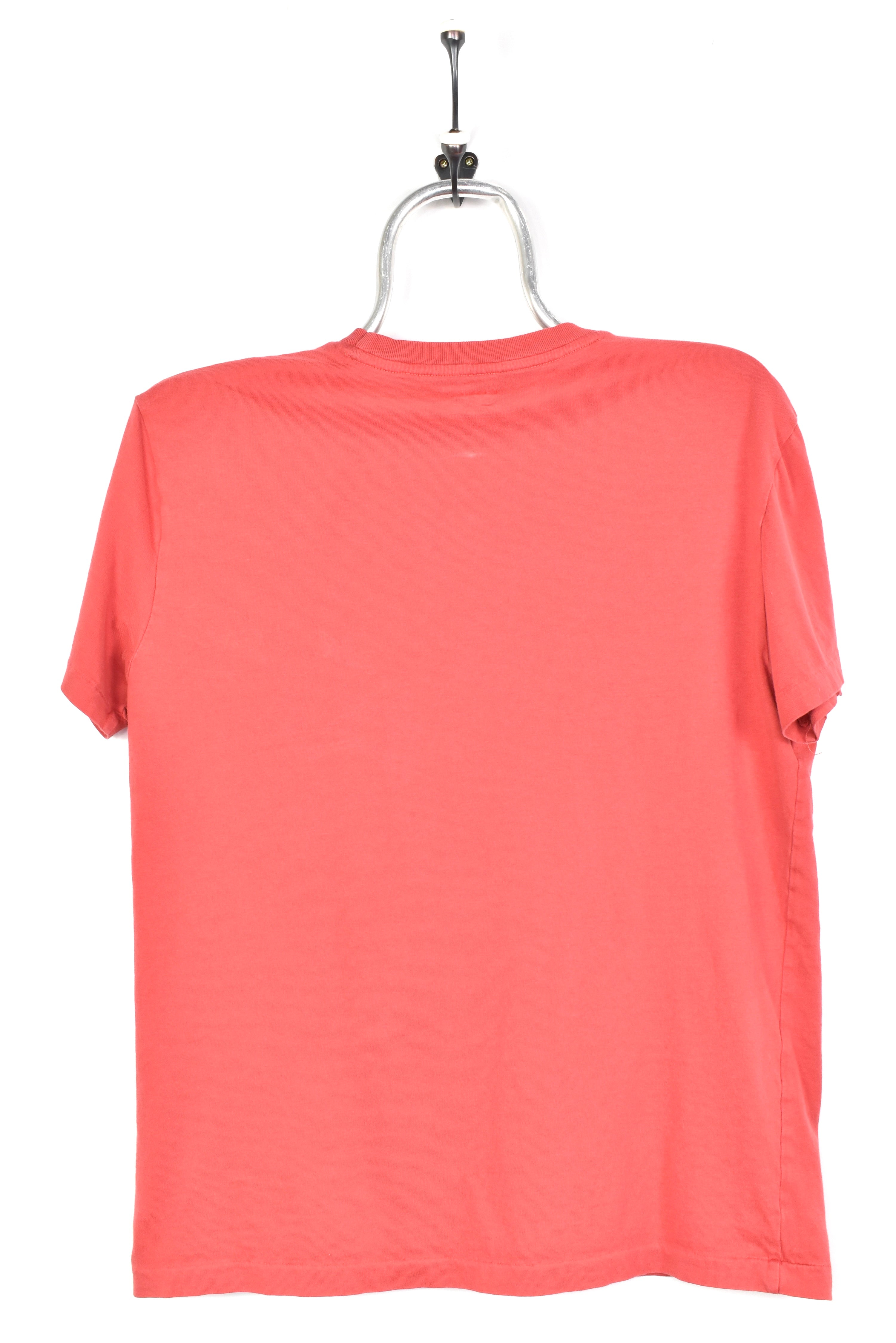 VINTAGE RALPH LAUREN EMBROIDERED CORAL T-SHIRT | XS RALPH LAUREN