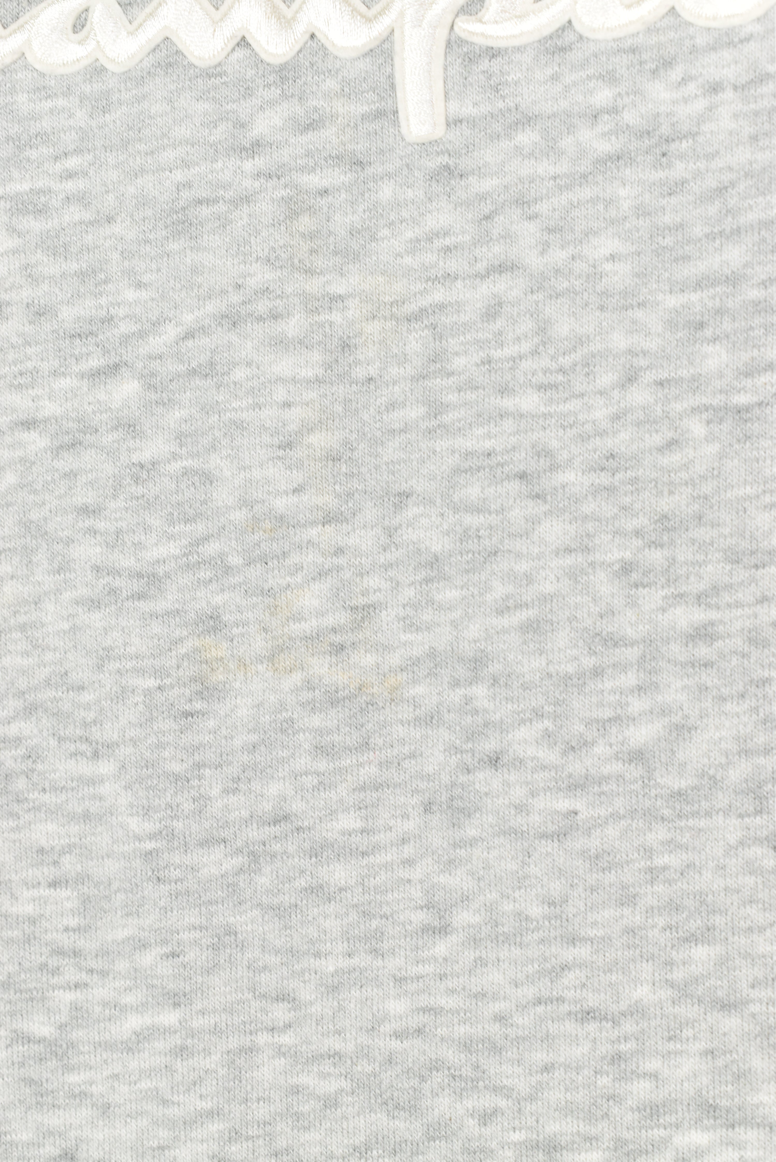 VINTAGE CHAMPION EMBROIDERED GREY SWEATSHIRT | LARGE CHAMPION