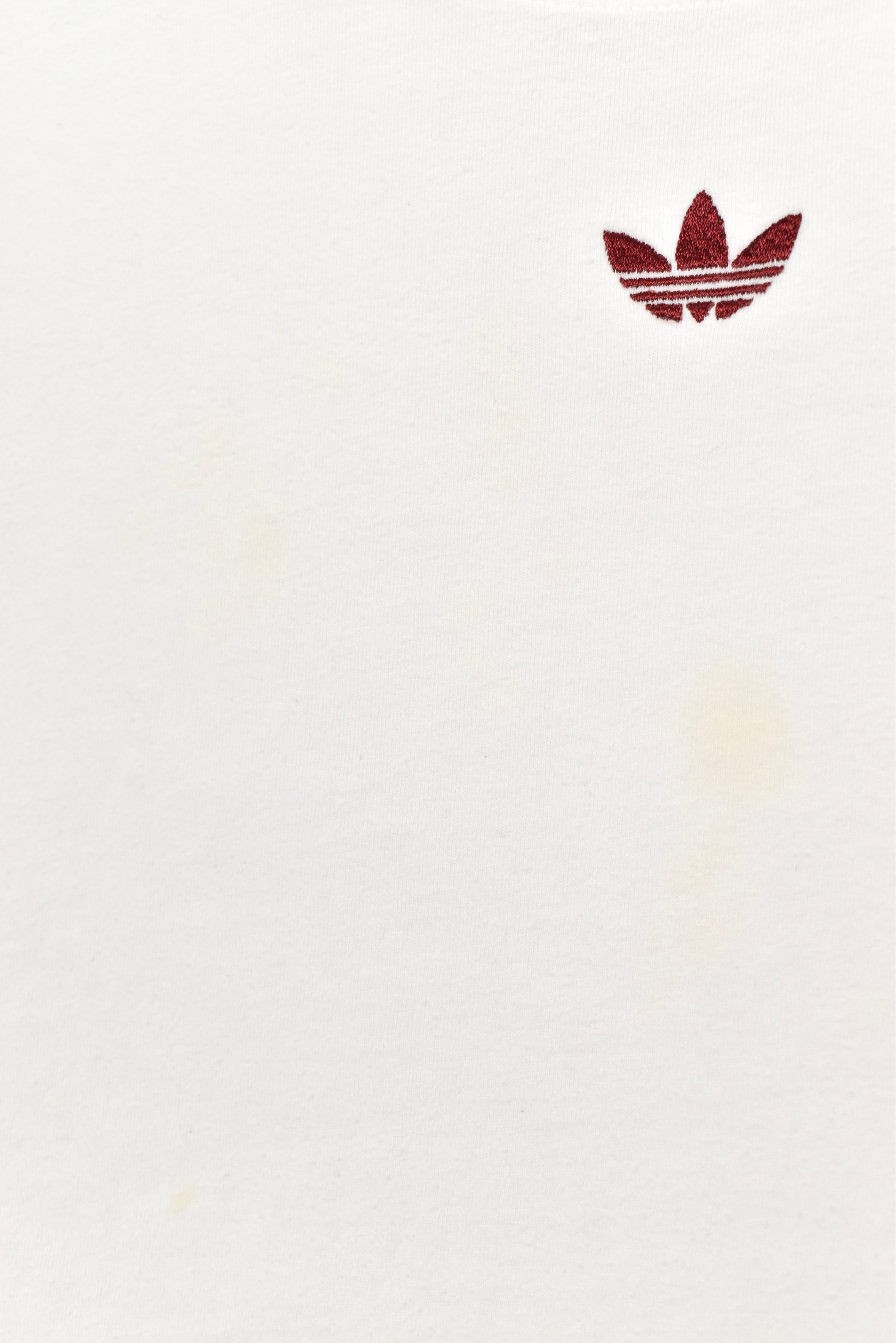 Vintage Adidas embroidered white t-shirt | Medium ADIDAS