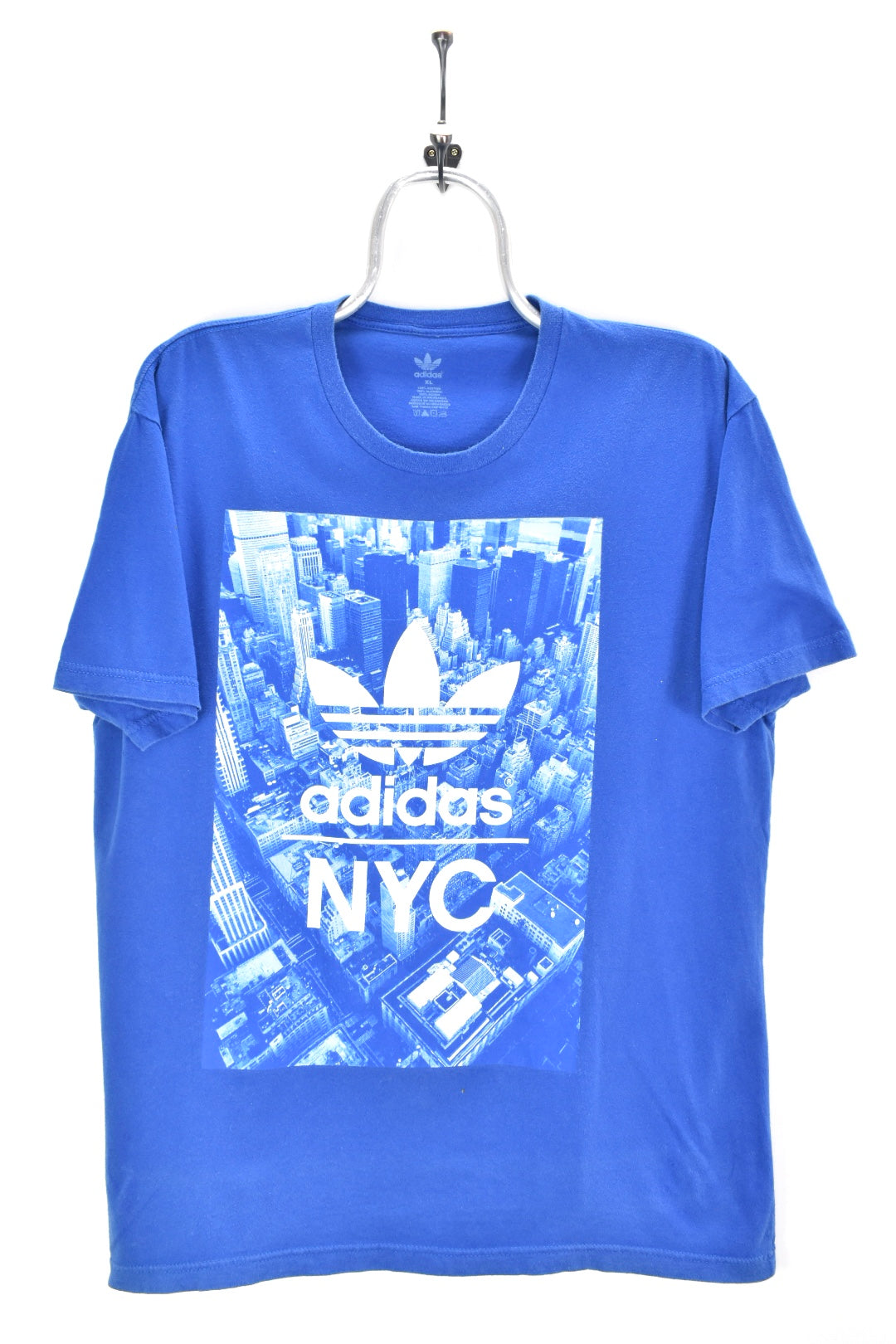 VINTAGE ADIDAS BLUE T-SHIRT | XL ADIDAS