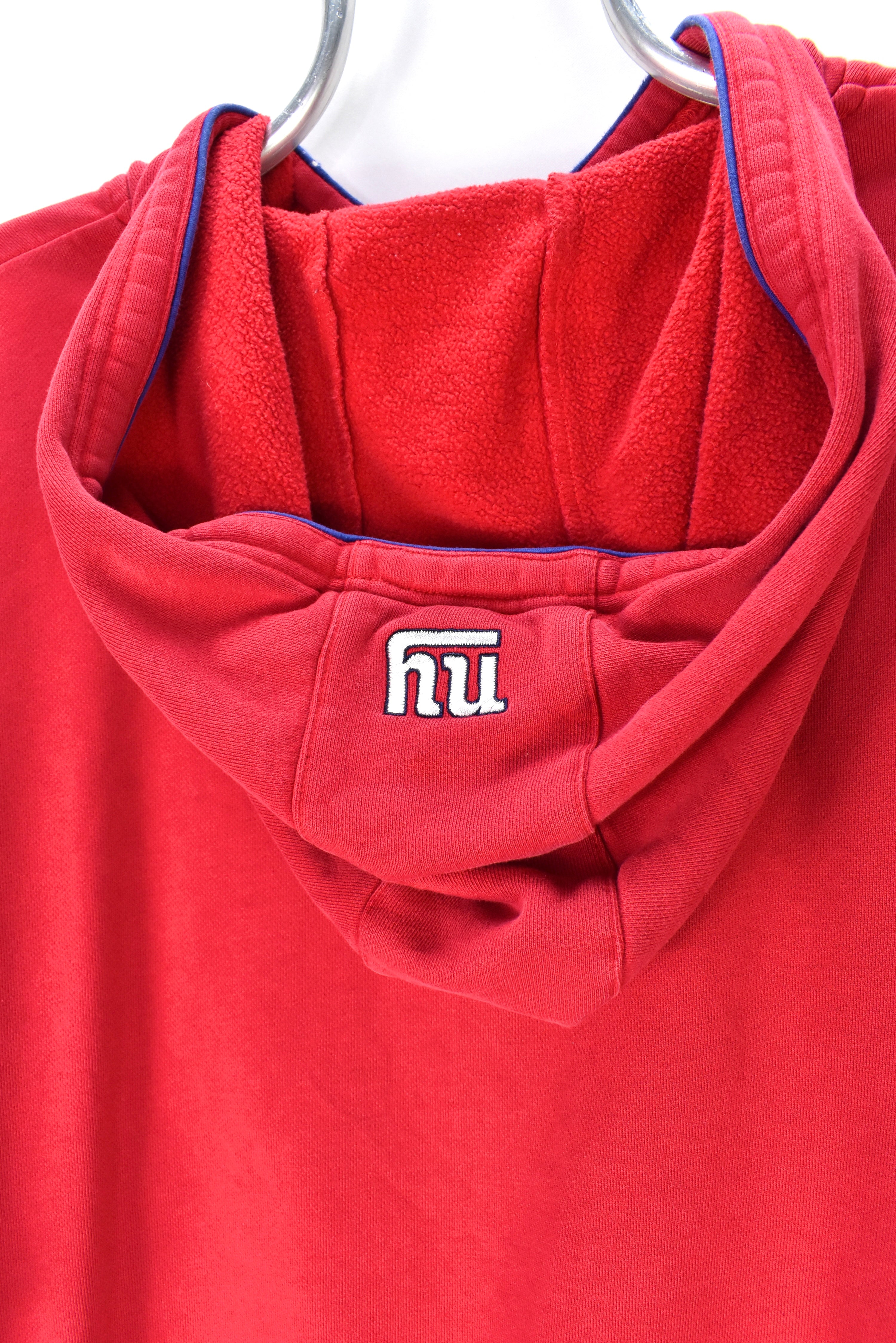 VINTAGE NFL NEW YORK GIANTS RED HOODIE | XXL PRO SPORT