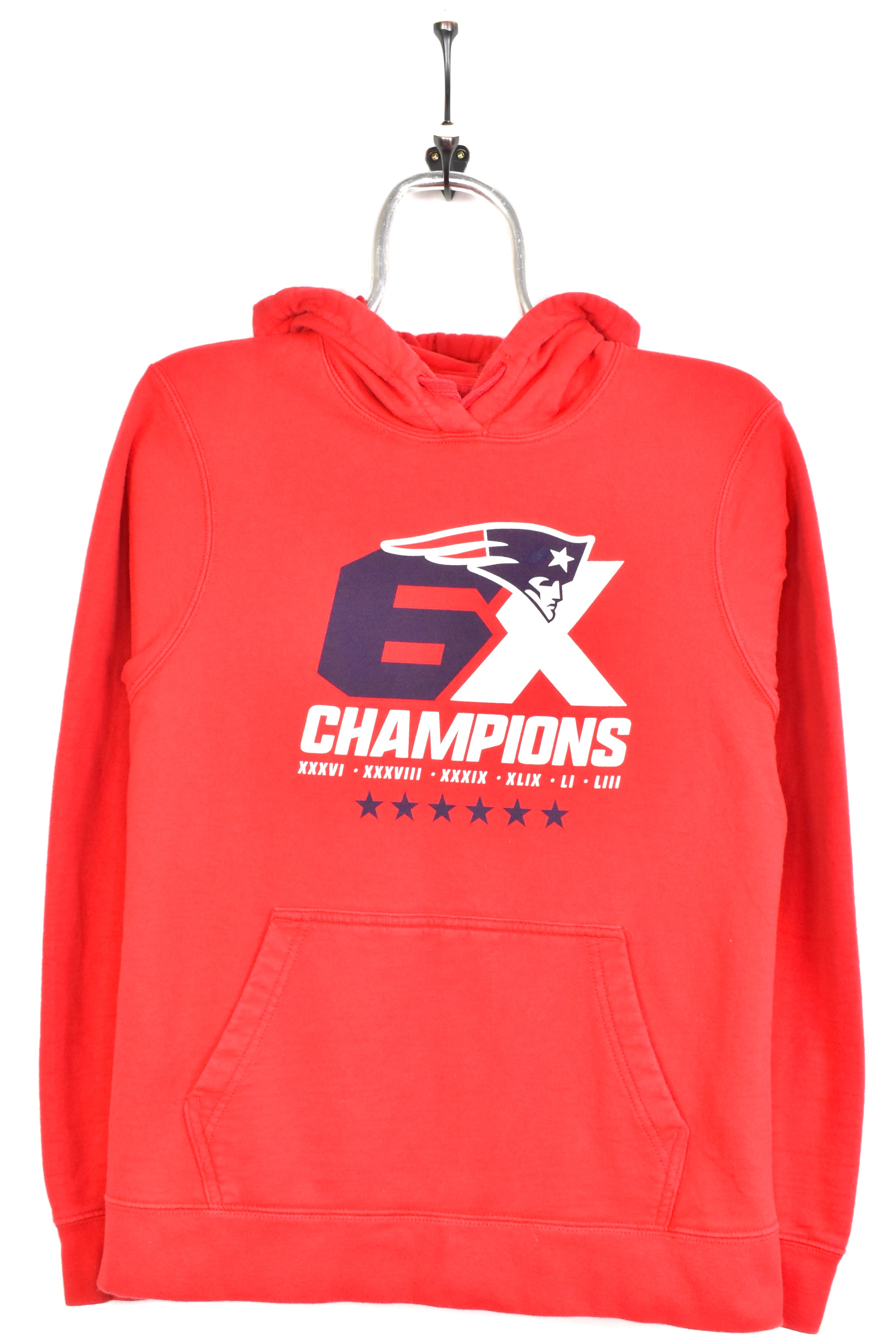 Modern NFL New England Patriots red hoodie | XS PRO SPORT